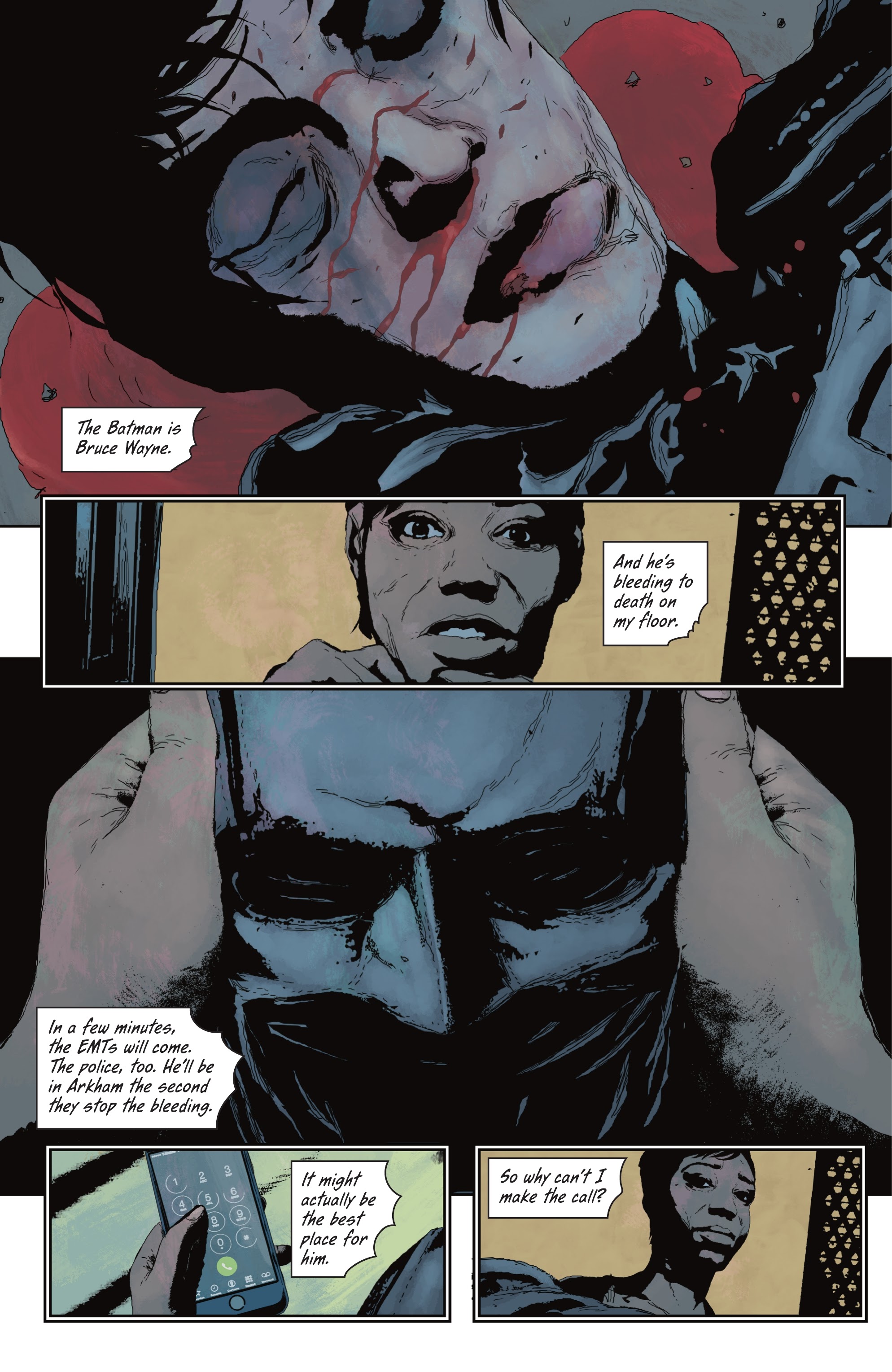 Read online Batman: The Imposter comic -  Issue #1 - 5