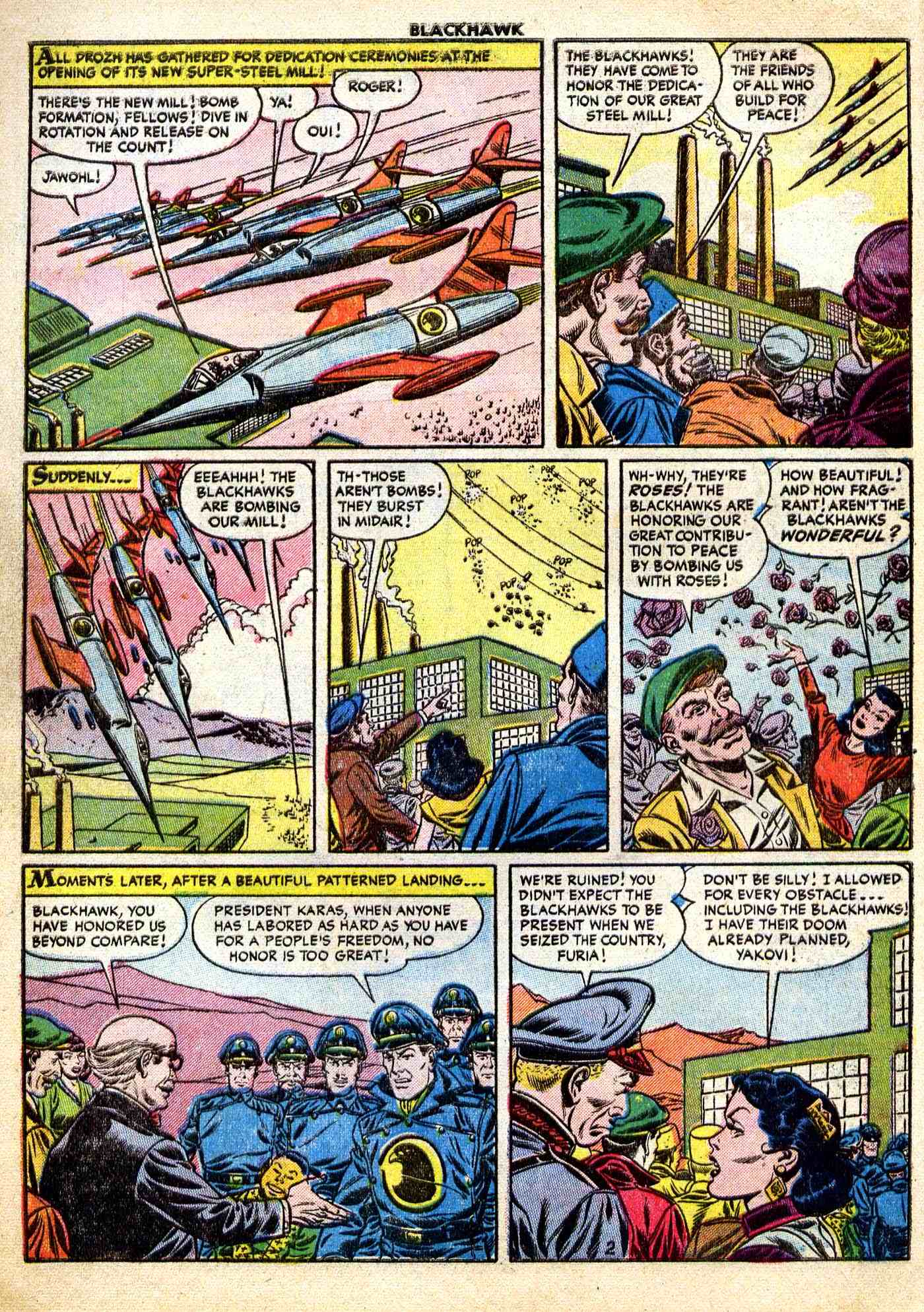 Read online Blackhawk (1957) comic -  Issue #96 - 3