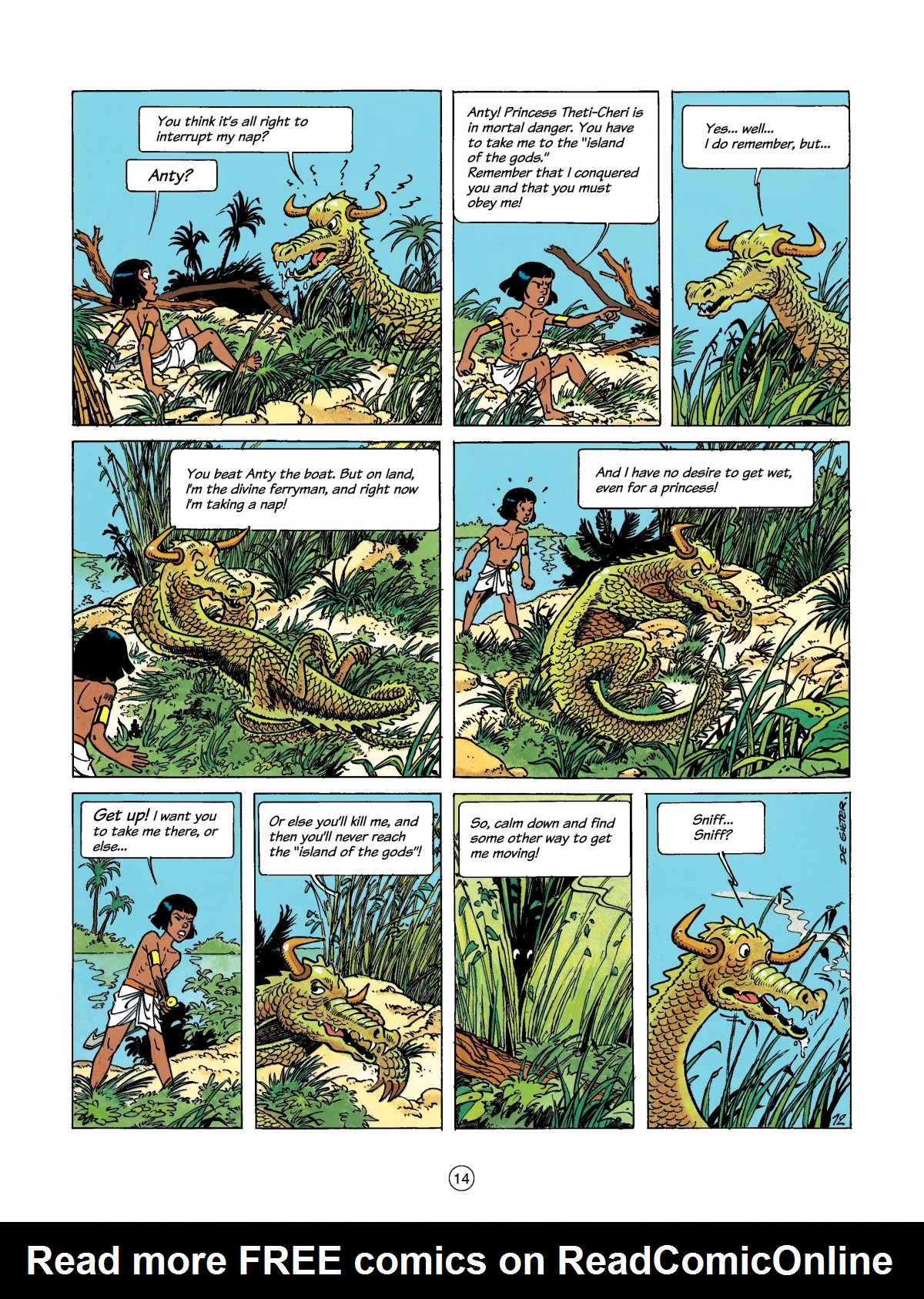 Read online Papyrus comic -  Issue #5 - 14