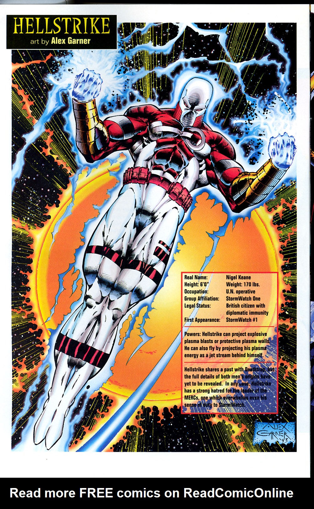 Read online Stormwatch Sourcebook comic -  Issue # Full - 9