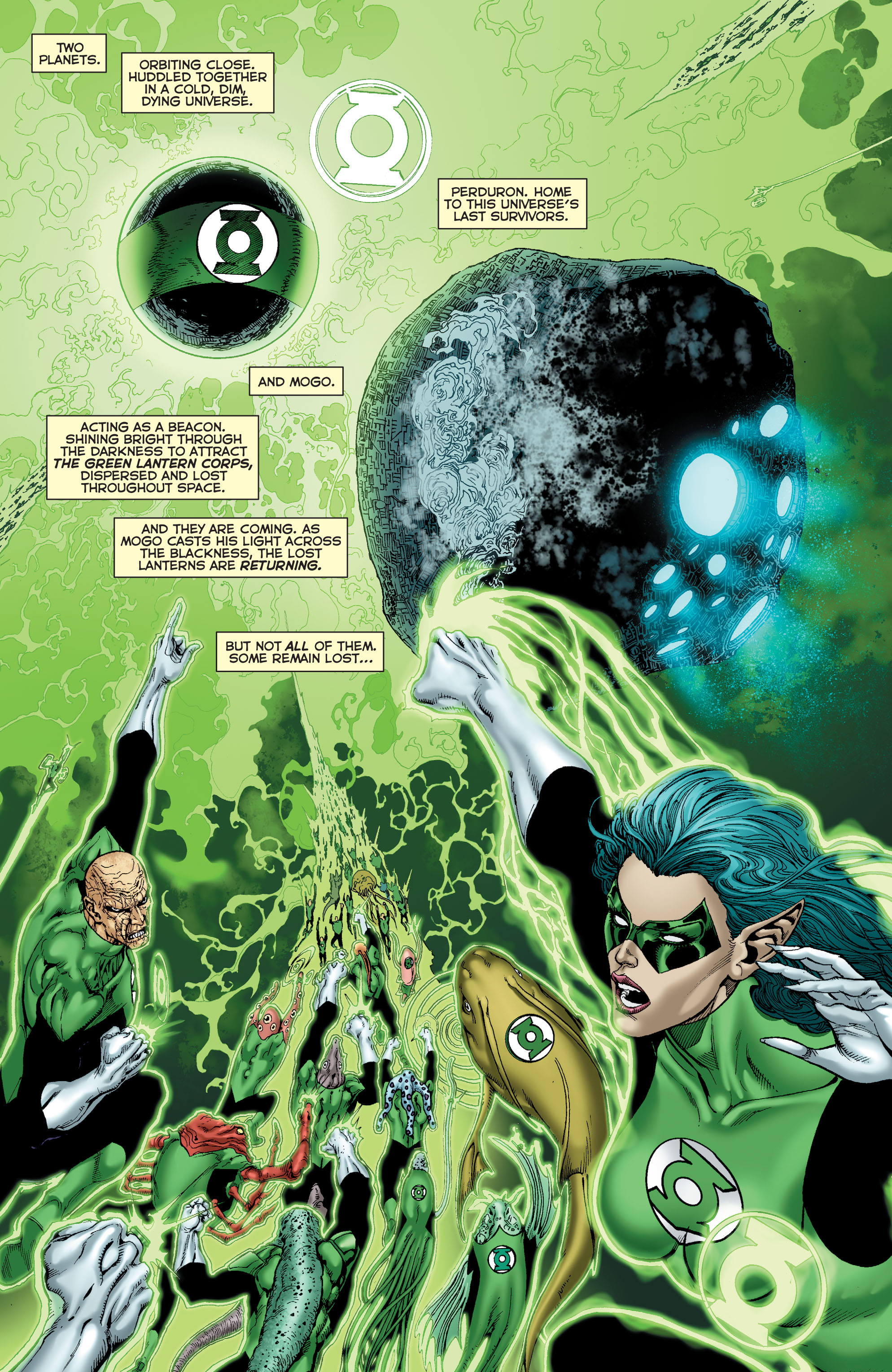 Read online Green Lantern Corps: Edge of Oblivion comic -  Issue #2 - 3
