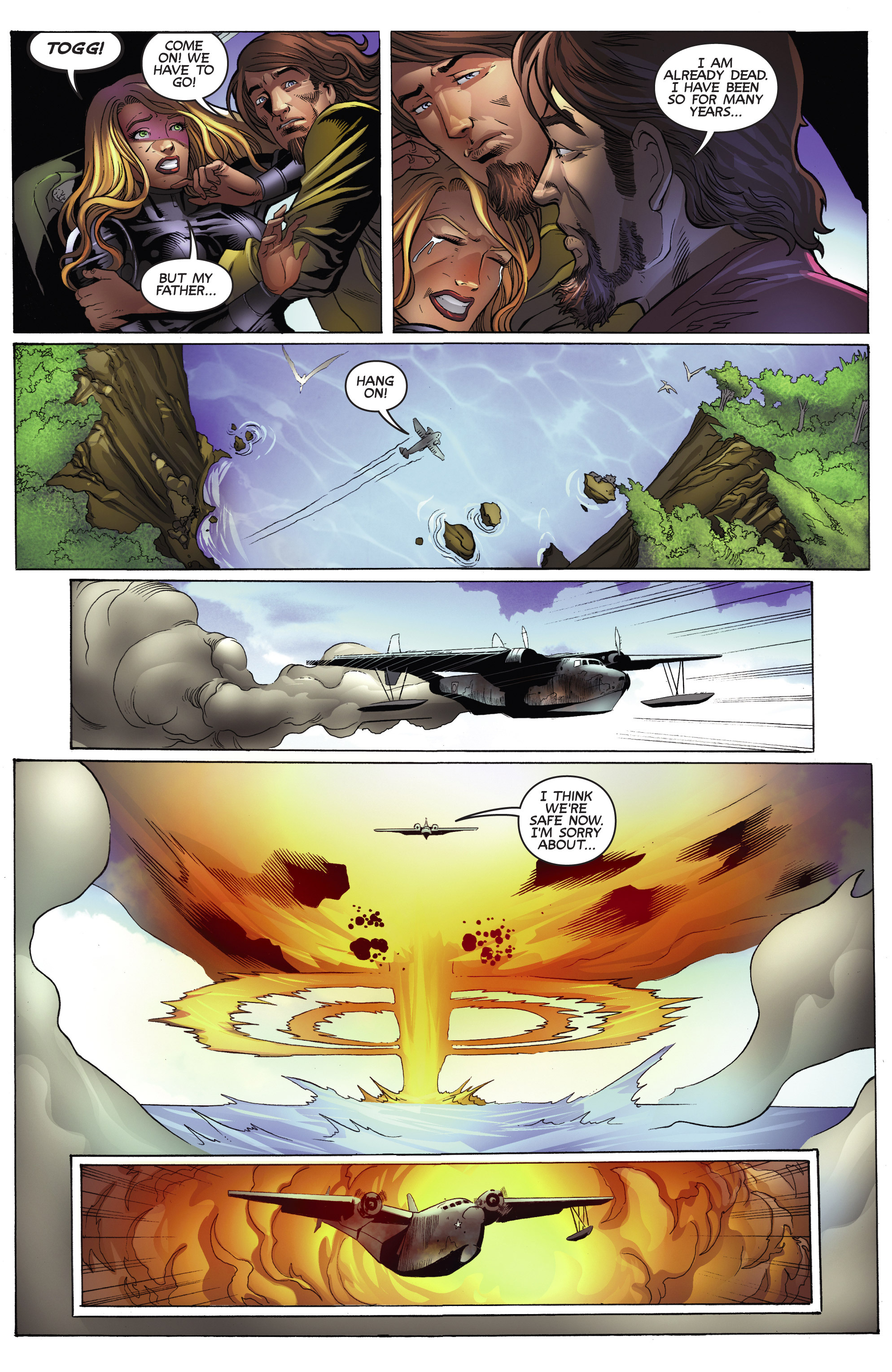 Read online Jungle Girl: Season Three comic -  Issue #4 - 20