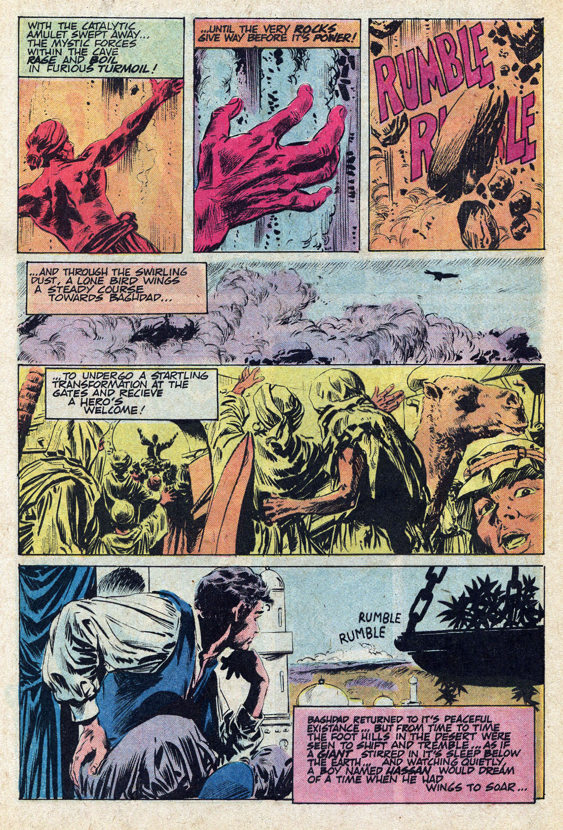 Read online Chilling Adventures In Sorcery (1973) comic -  Issue #5 - 8