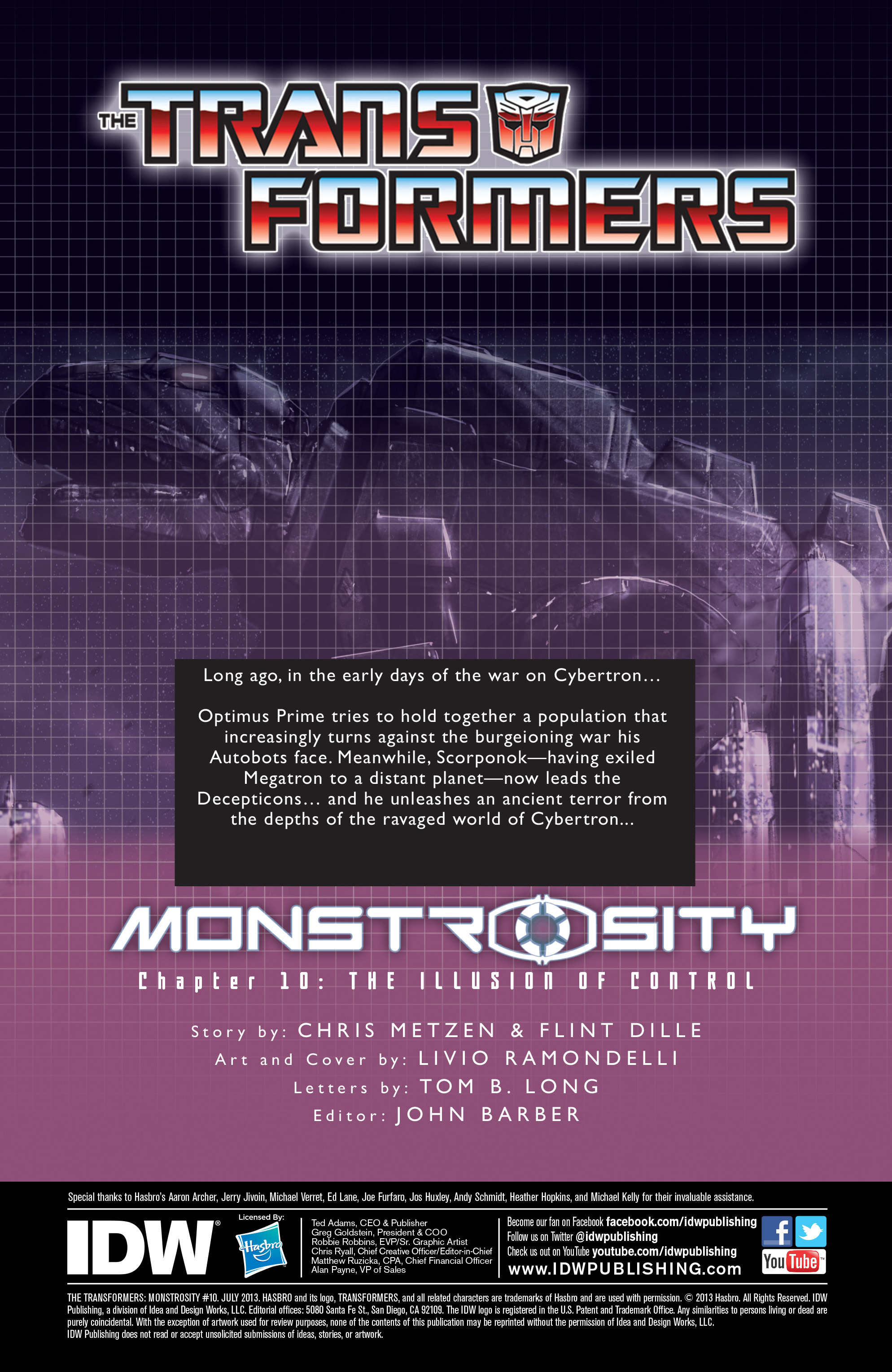 Read online The Transformers: Monstrosity comic -  Issue #10 - 2