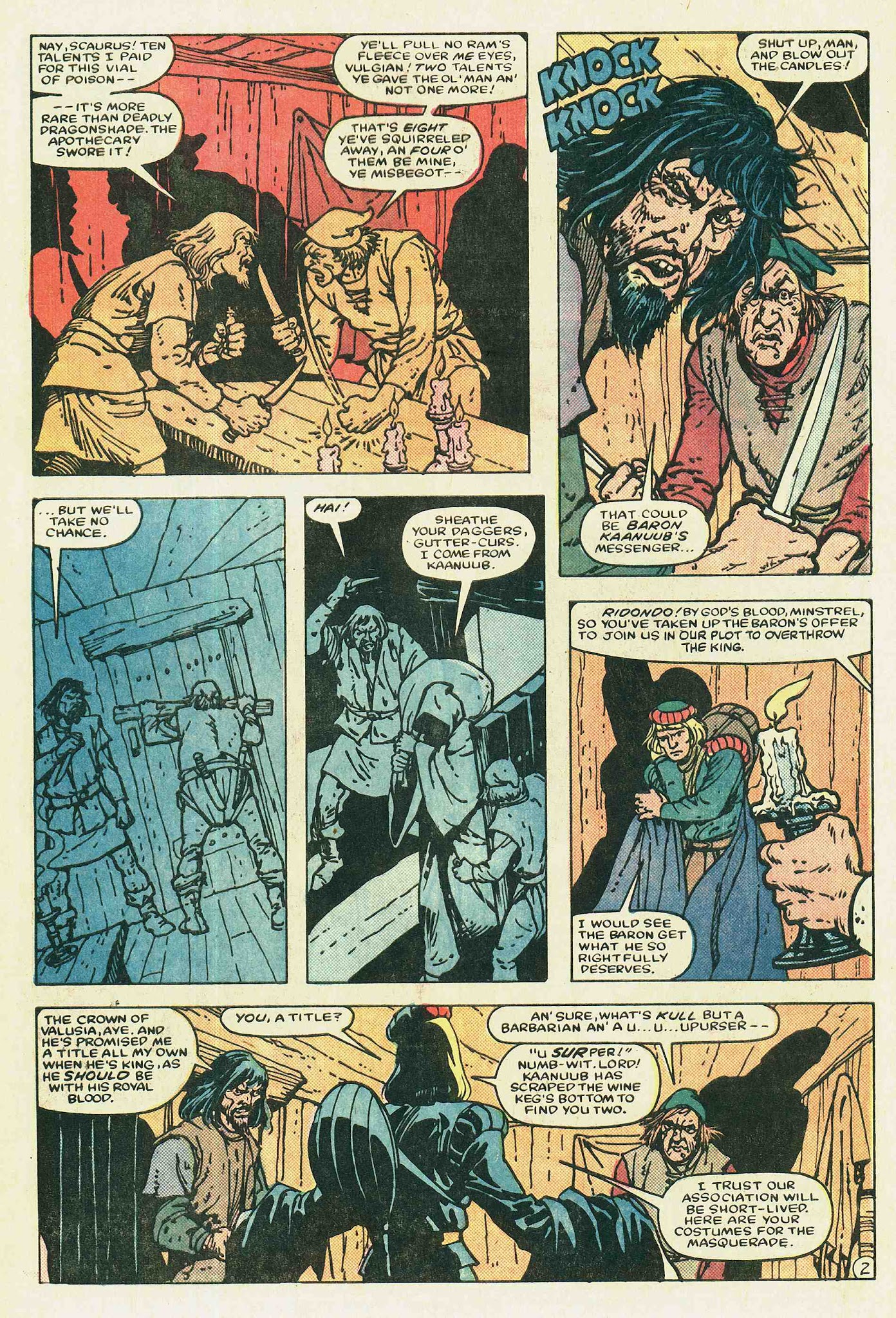 Read online Kull The Conqueror (1983) comic -  Issue #7 - 3