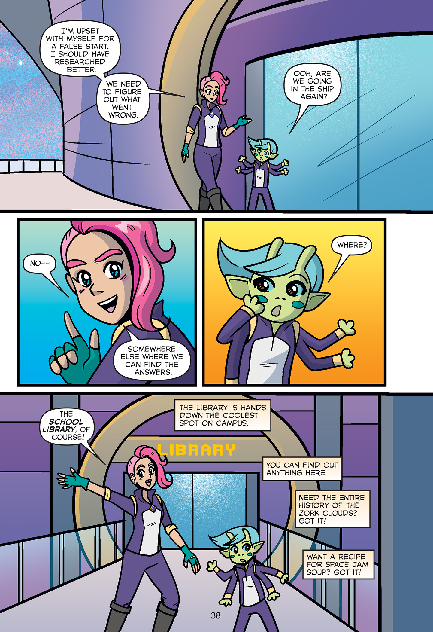 Read online Ana and the Cosmic Race comic -  Issue # TPB - 40
