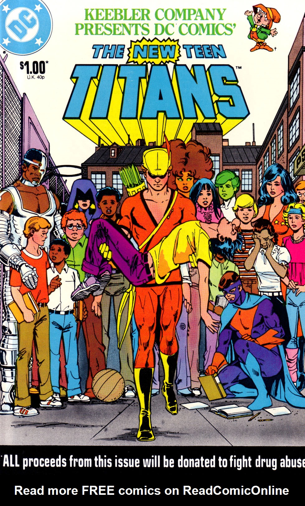 Read online The New Teen Titans (Drug Awareness Specials) comic -  Issue #2 - 1
