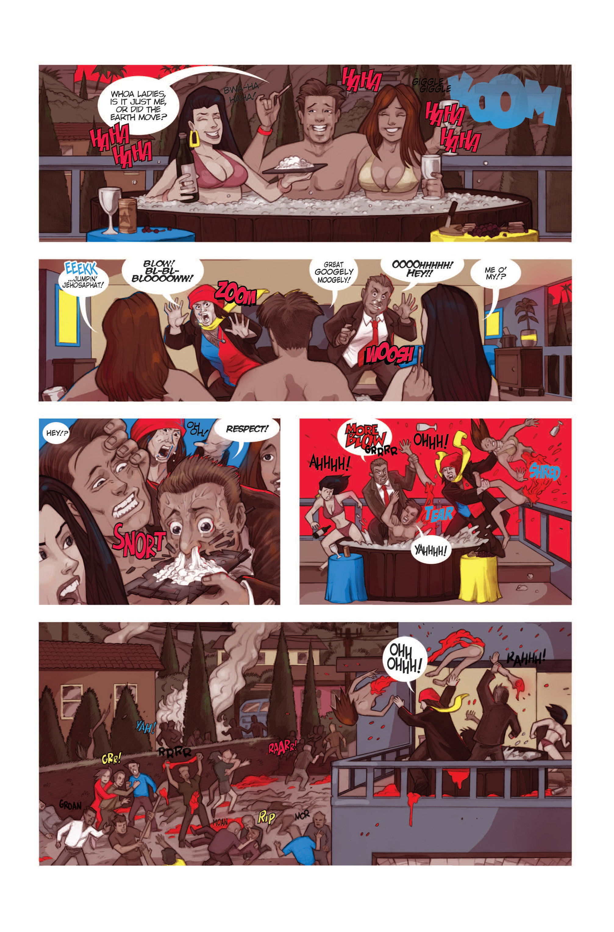 Read online Night of the 80's Undead comic -  Issue # TPB - 50