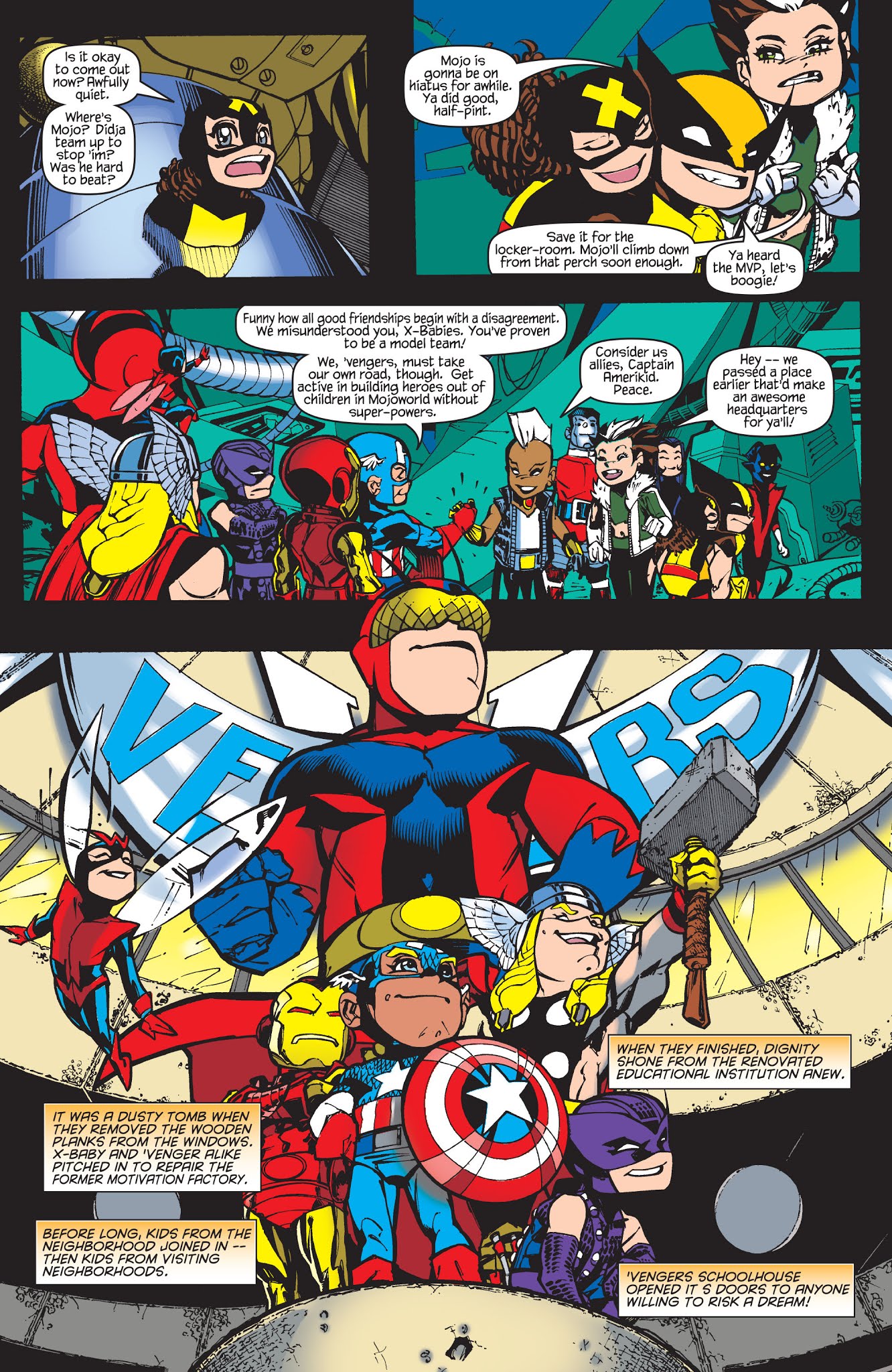 Read online Young Marvel: Little X-Men, Little Avengers, Big Trouble comic -  Issue # TPB - 115