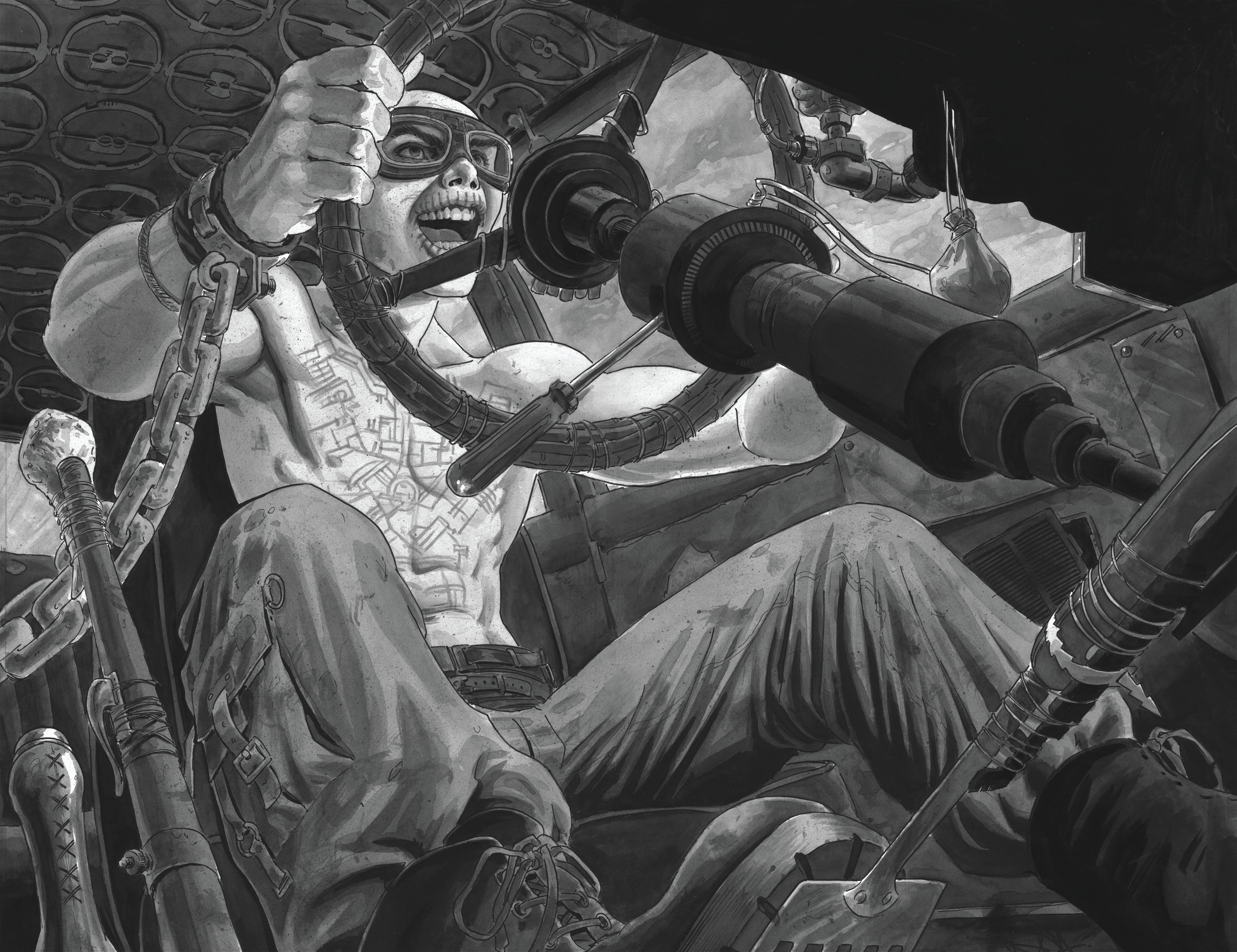 Read online Mad Max: Fury Road Inspired Artists Deluxe Edition comic -  Issue # TPB - 8