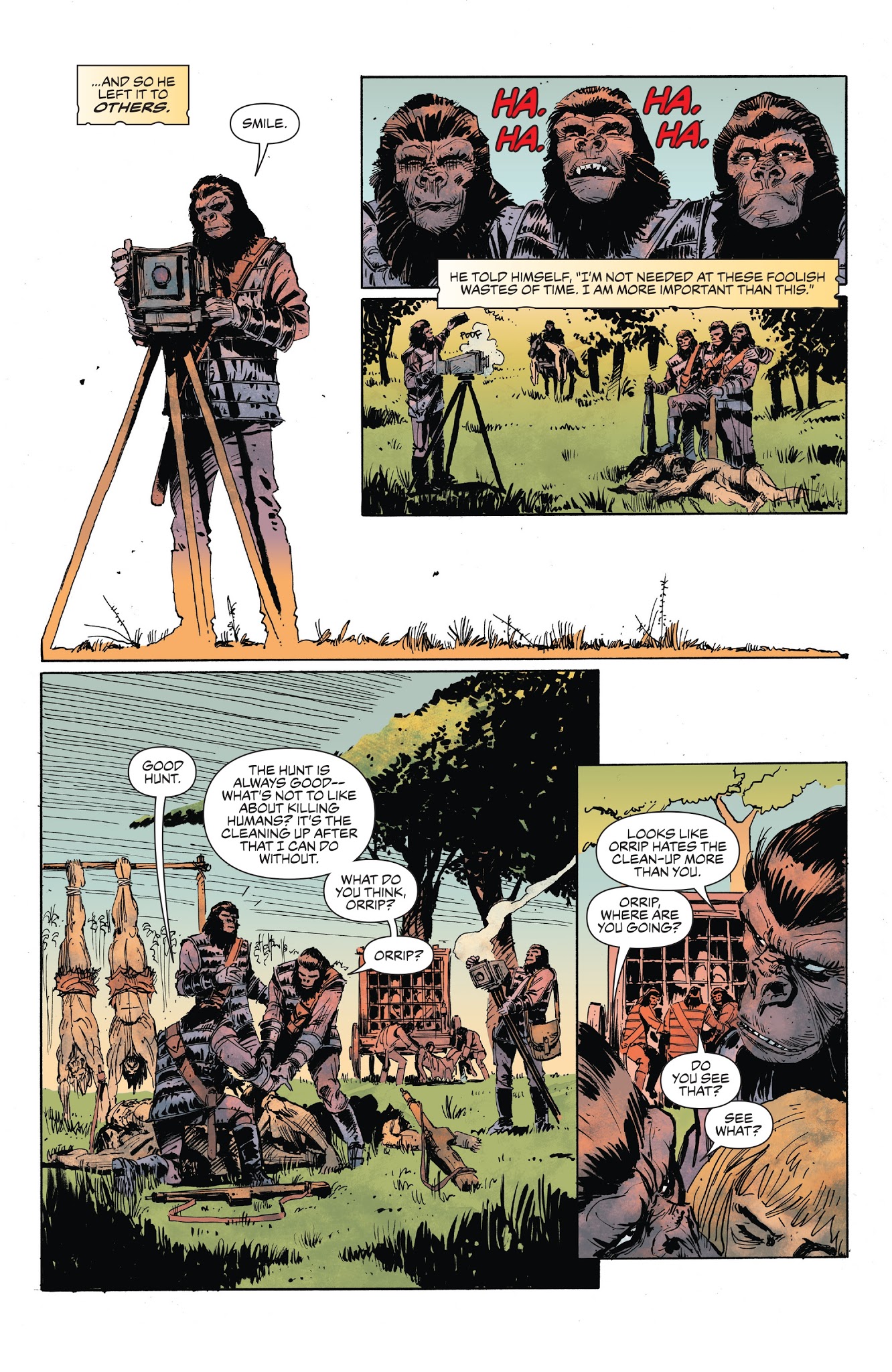 Read online Planet of the Apes: Ursus comic -  Issue #1 - 5