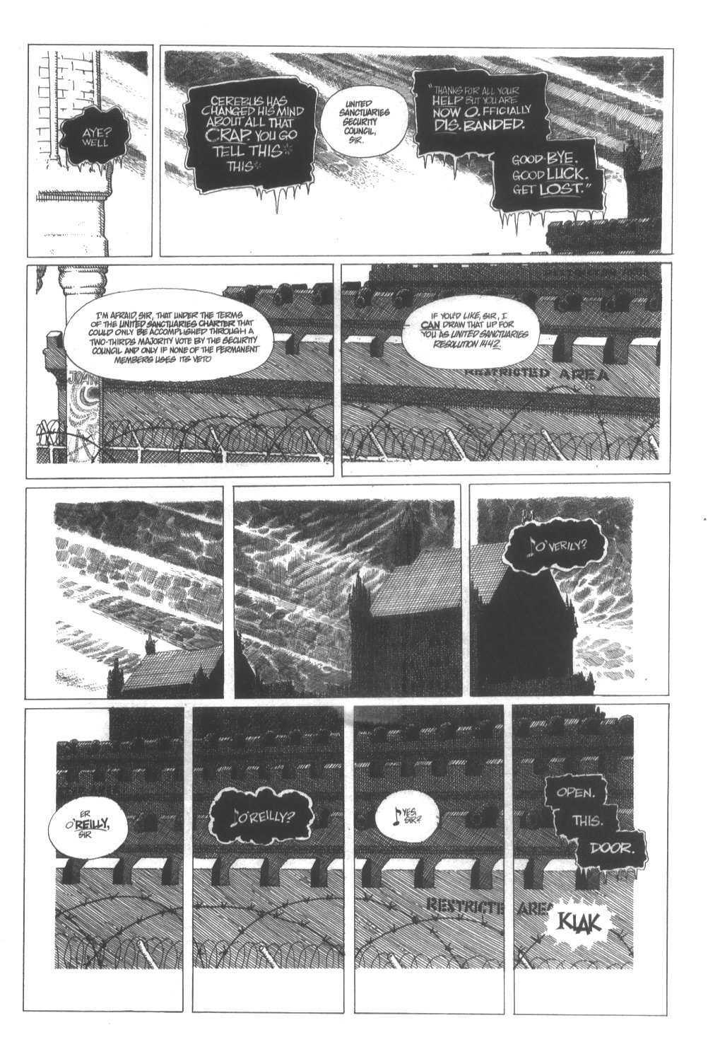 Read online Cerebus comic -  Issue #293 - 5