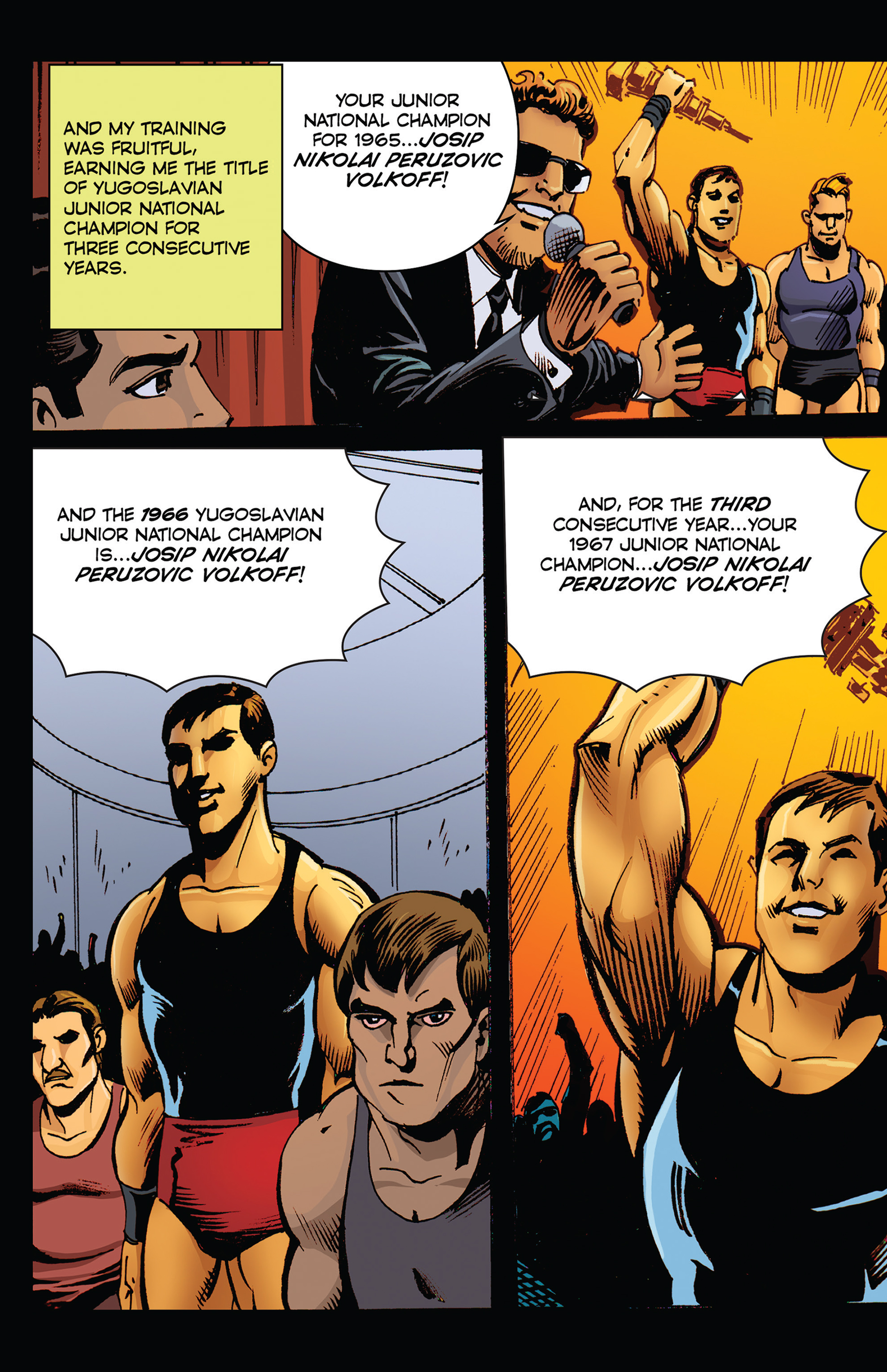 Read online Turnbuckle Titans: Nikolai Volkoff comic -  Issue #1 - 17