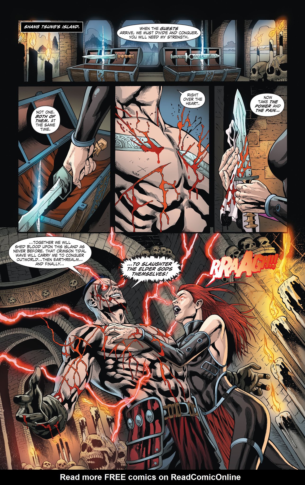 Read online Mortal Kombat X [I] comic -  Issue # _TPB 2 - 108
