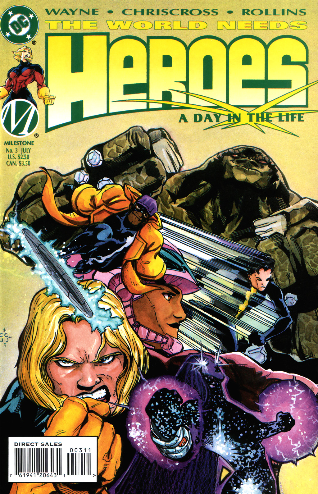 Read online Heroes (1996) comic -  Issue #3 - 1