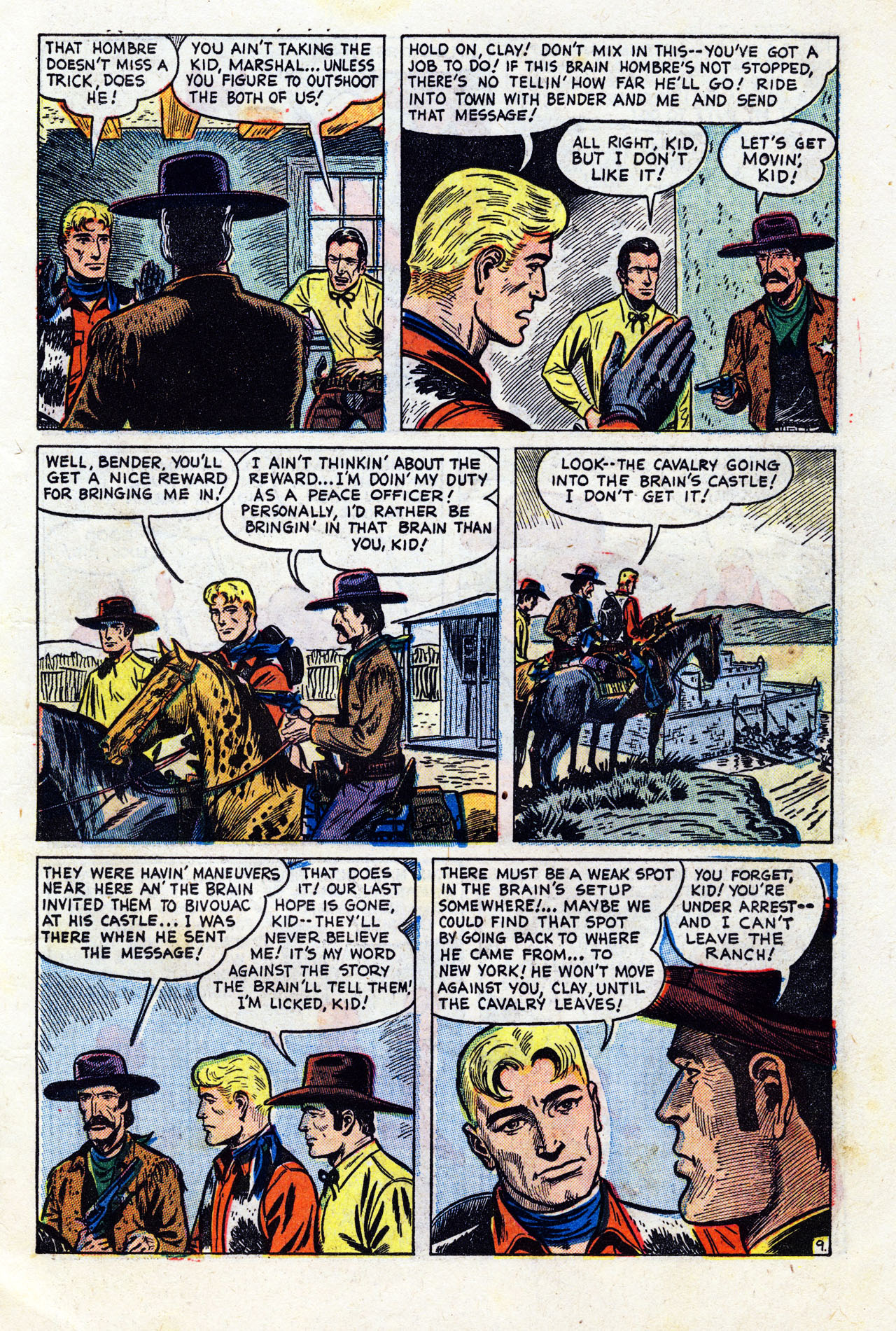Read online Kid Colt Outlaw comic -  Issue #7 - 11