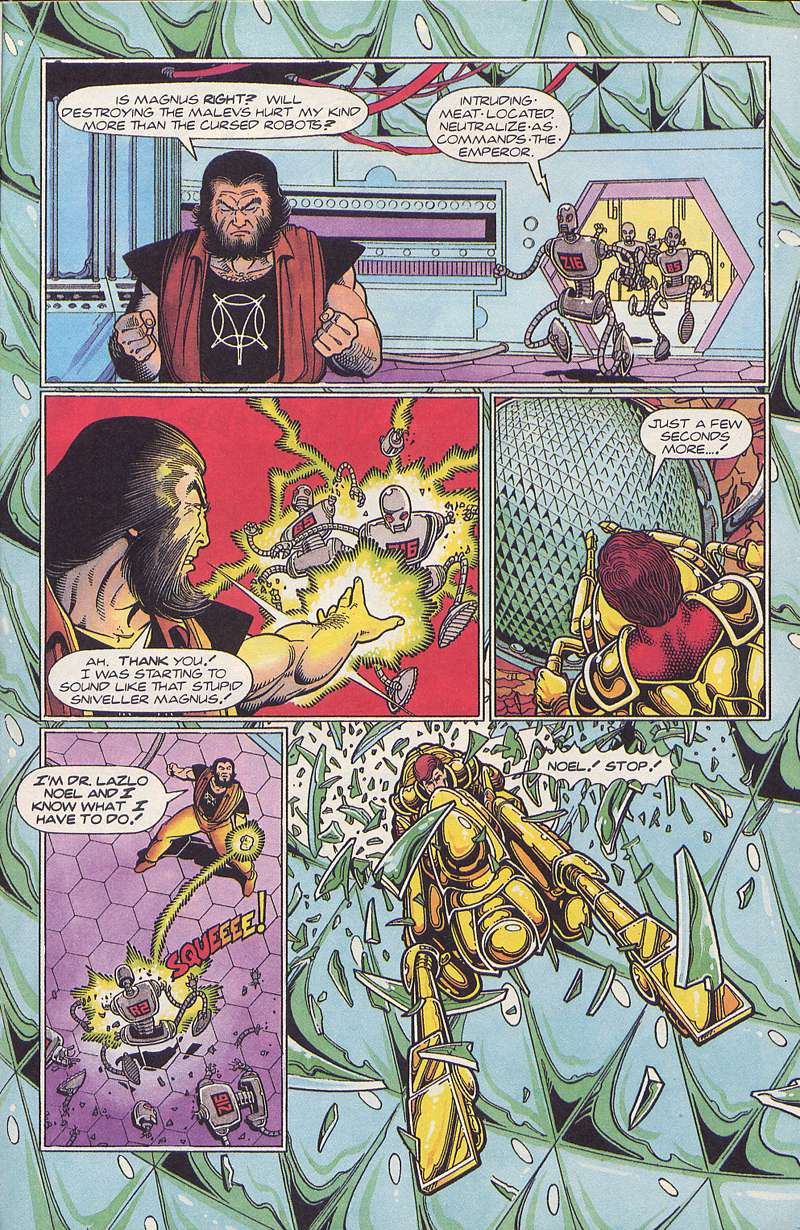 Read online Magnus Robot Fighter (1991) comic -  Issue #27 - 17