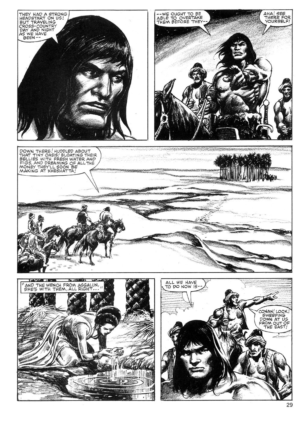 Read online The Savage Sword Of Conan comic -  Issue #89 - 29