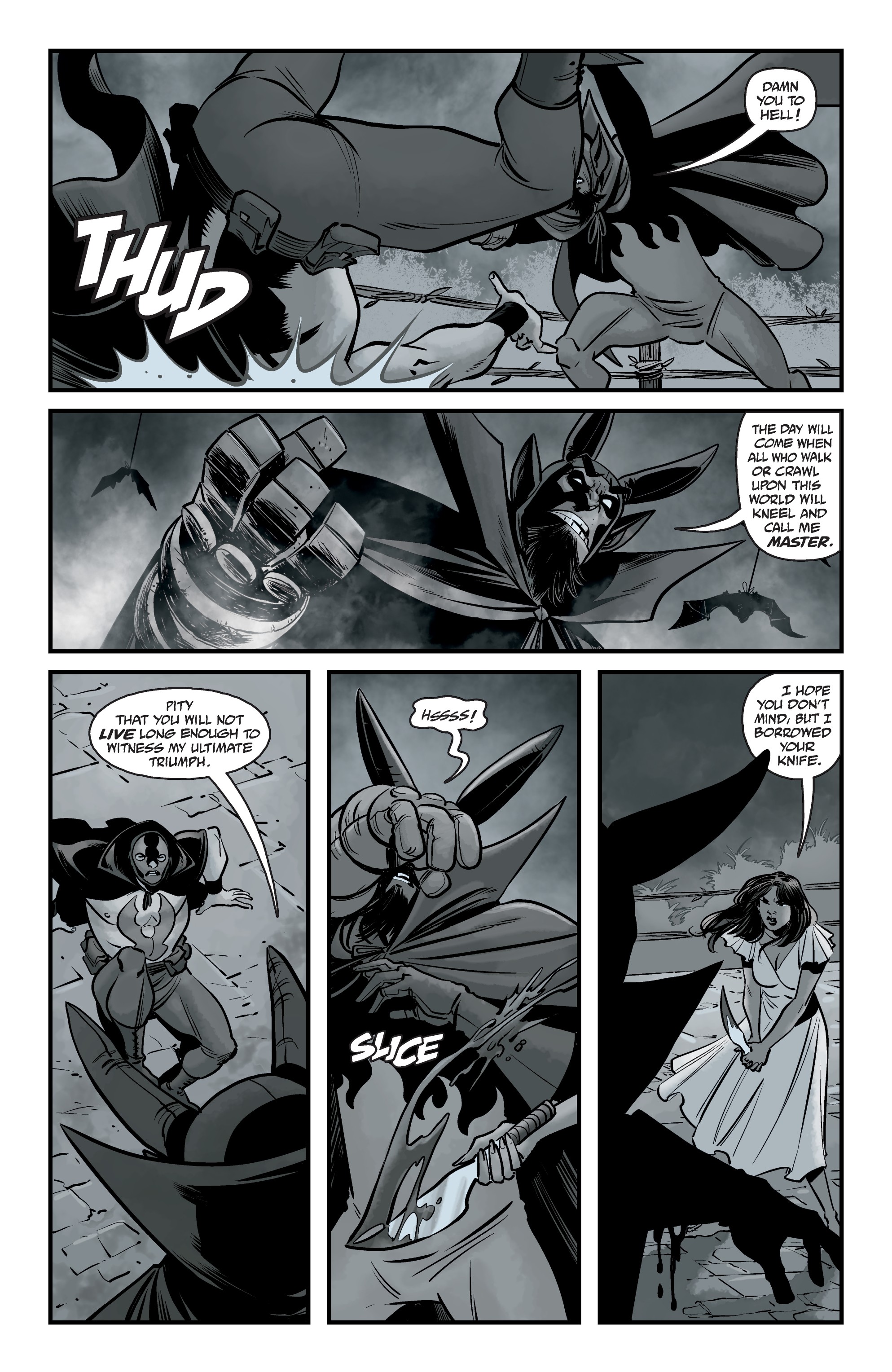 Read online Hellboy vs. Lobster Johnson: The Ring of Death comic -  Issue # Full - 16