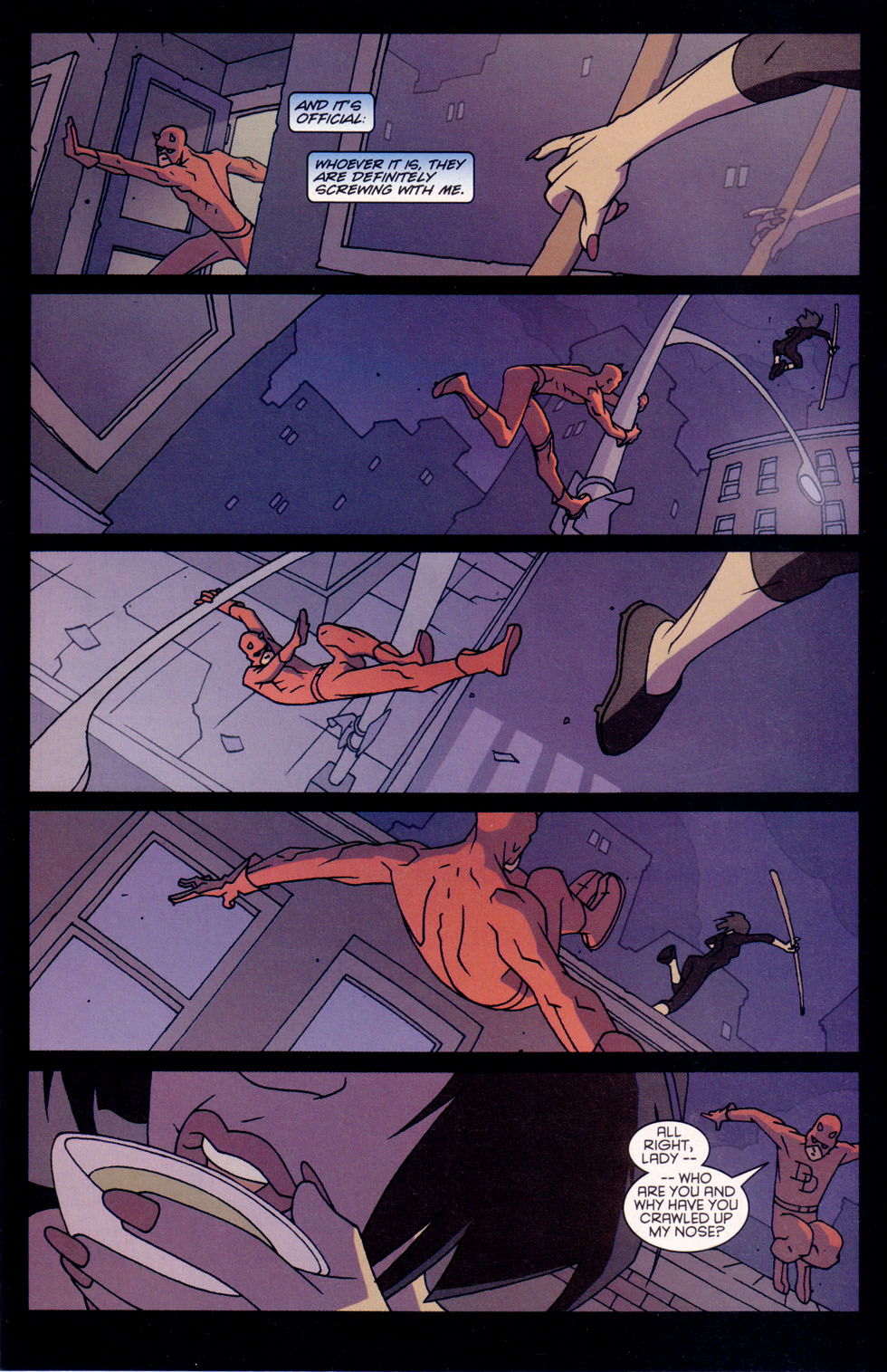 Read online Superman's Pal Jimmy Olsen comic -  Issue # Daredevil - Ninja (2001) - 10