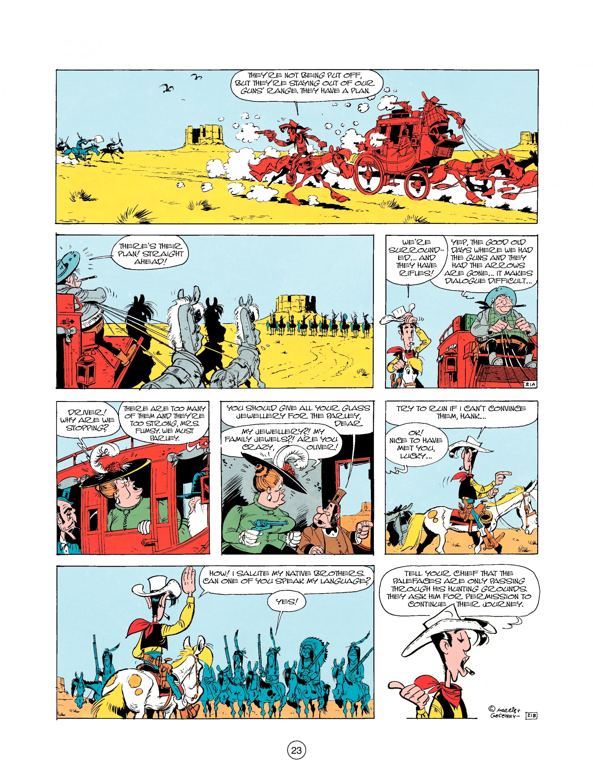Read online A Lucky Luke Adventure comic -  Issue #25 - 23