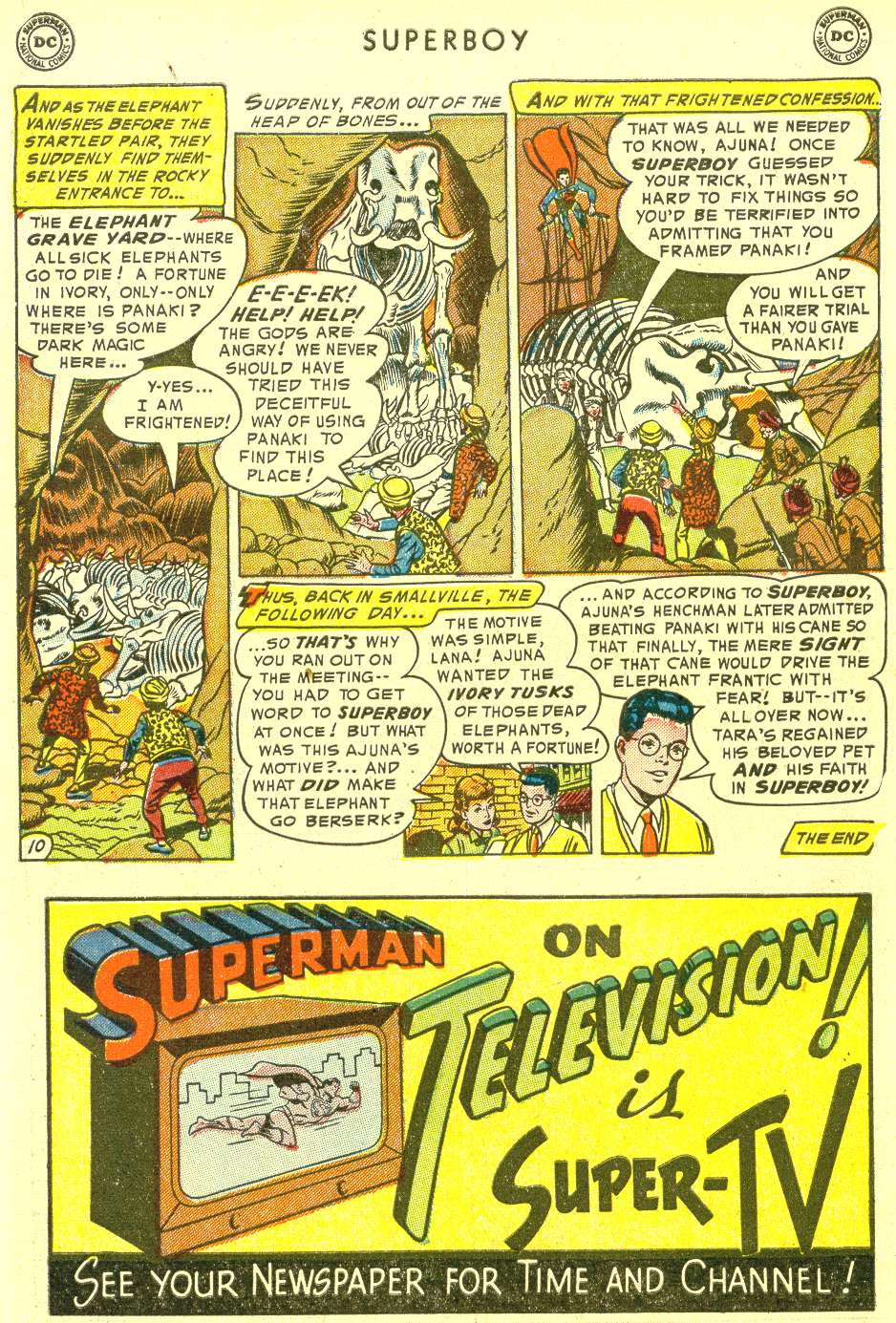 Read online Superboy (1949) comic -  Issue #31 - 37