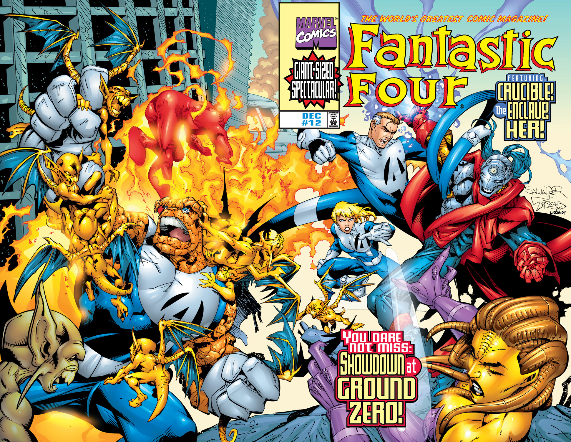 Read online Fantastic Four (1998) comic -  Issue #12 - 1