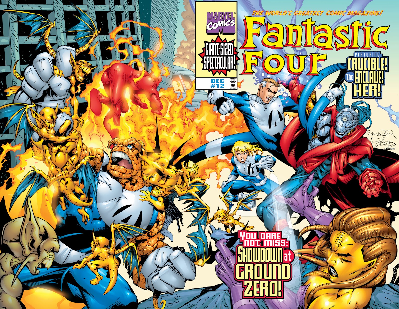 Fantastic Four (1998) issue 12 - Page 1