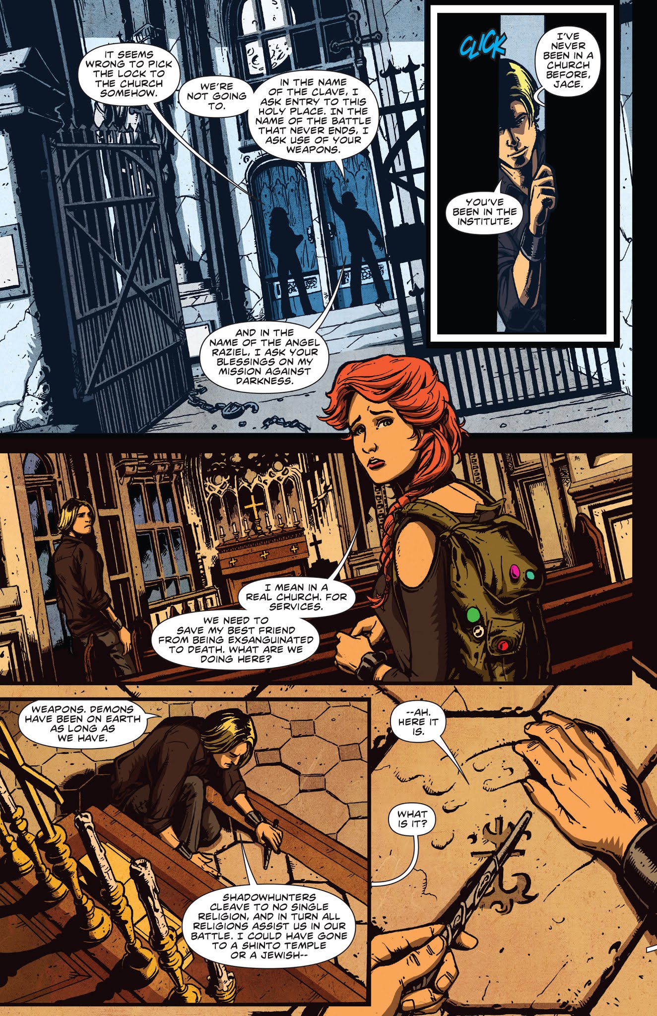 Read online The Mortal Instruments: City of Bones comic -  Issue #6 - 8