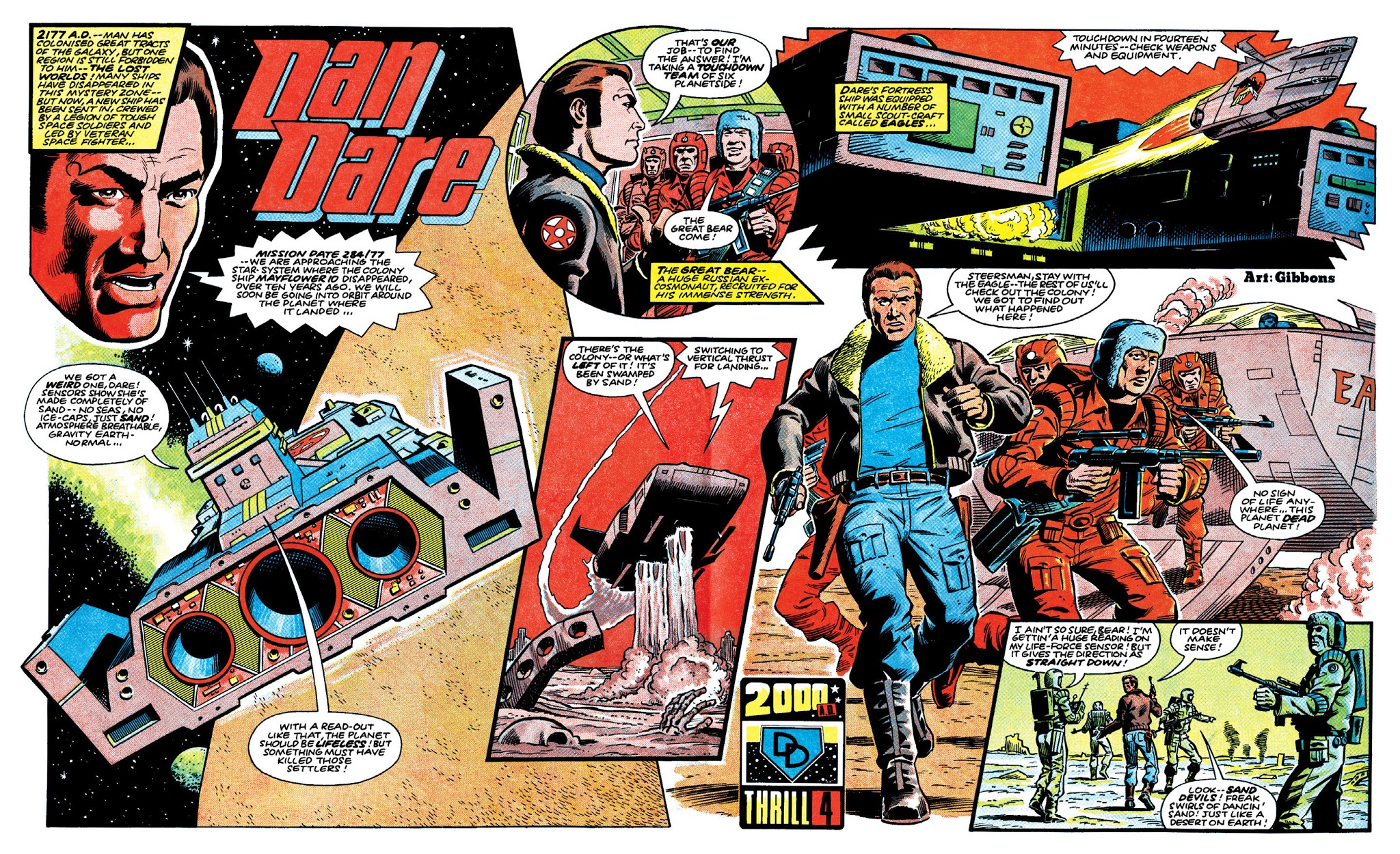 Read online Dan Dare: The 2000 AD Years comic -  Issue # TPB 1 - 121