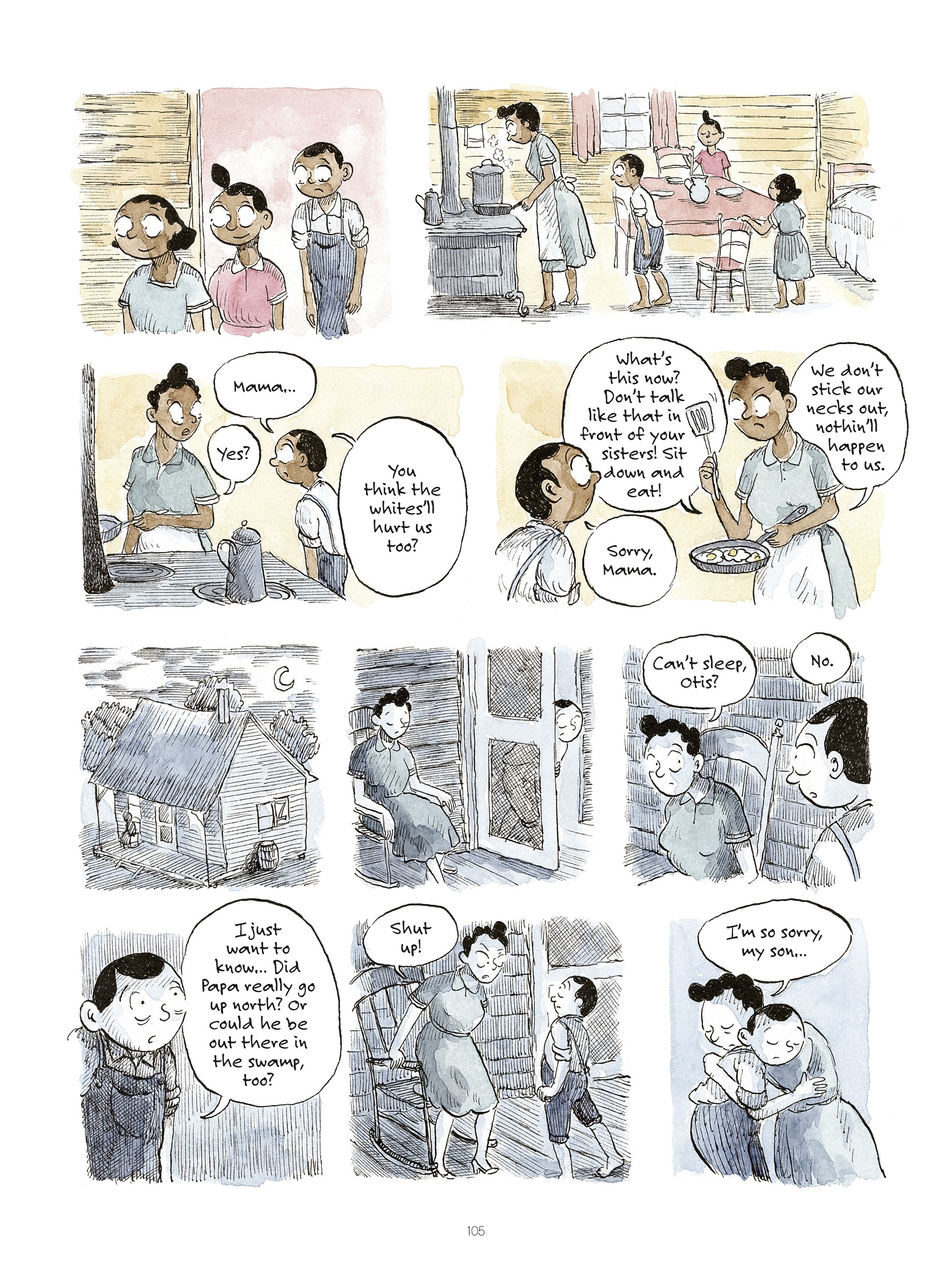 Read online Swamp: A Summer in the Bayou comic -  Issue # TPB (Part 2) - 7