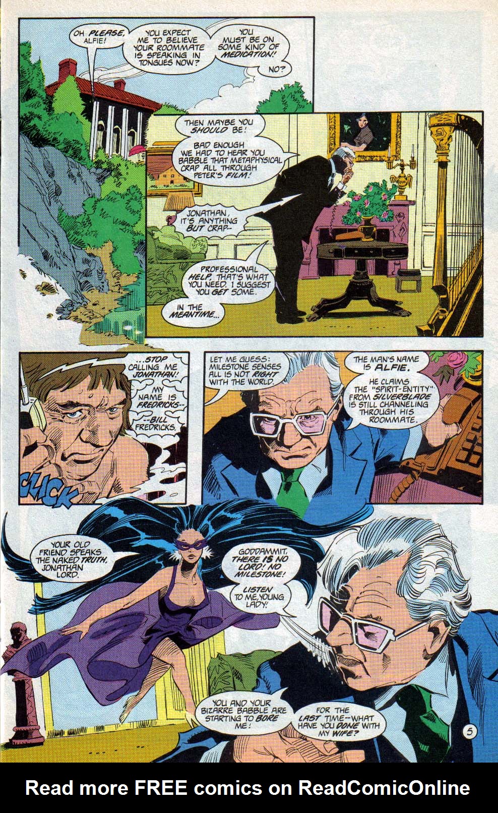 Read online Silverblade comic -  Issue #10 - 6