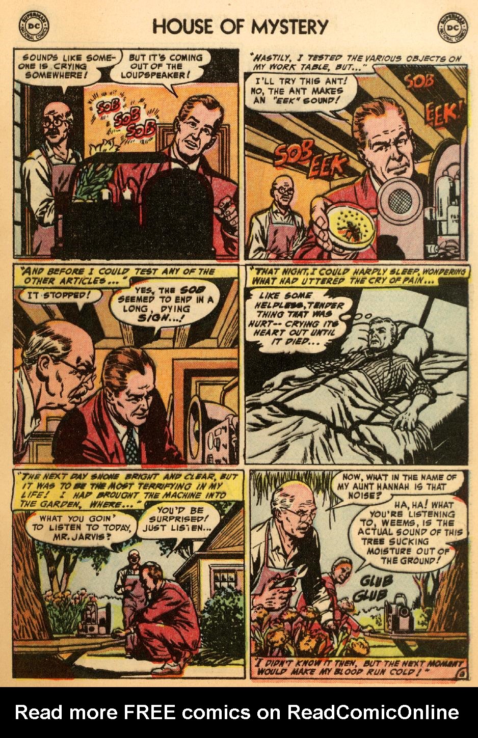 Read online House of Mystery (1951) comic -  Issue #26 - 5