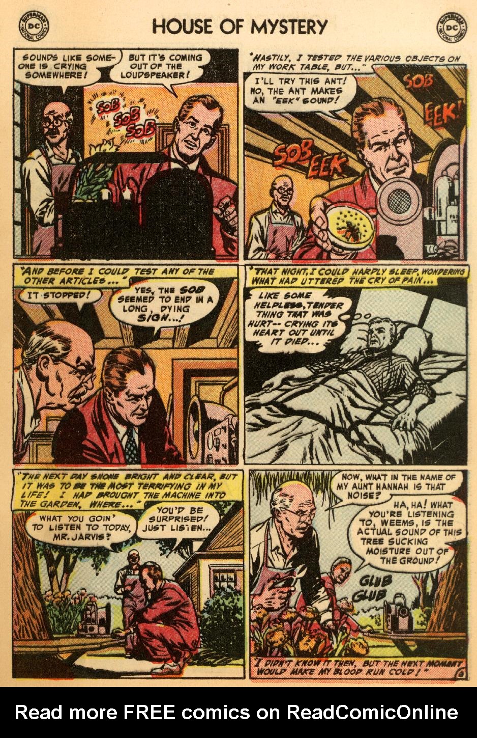 Read online House of Mystery (1951) comic -  Issue #26 - 5