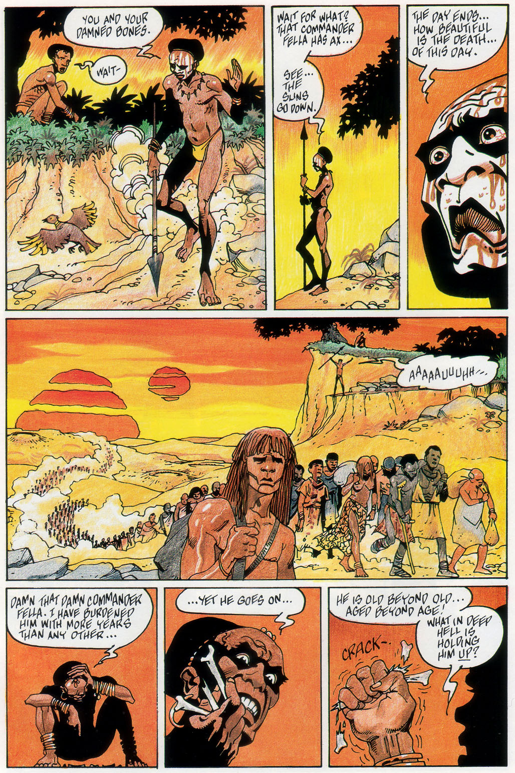 Read online Marvel Graphic Novel comic -  Issue #44 - Ax - 26