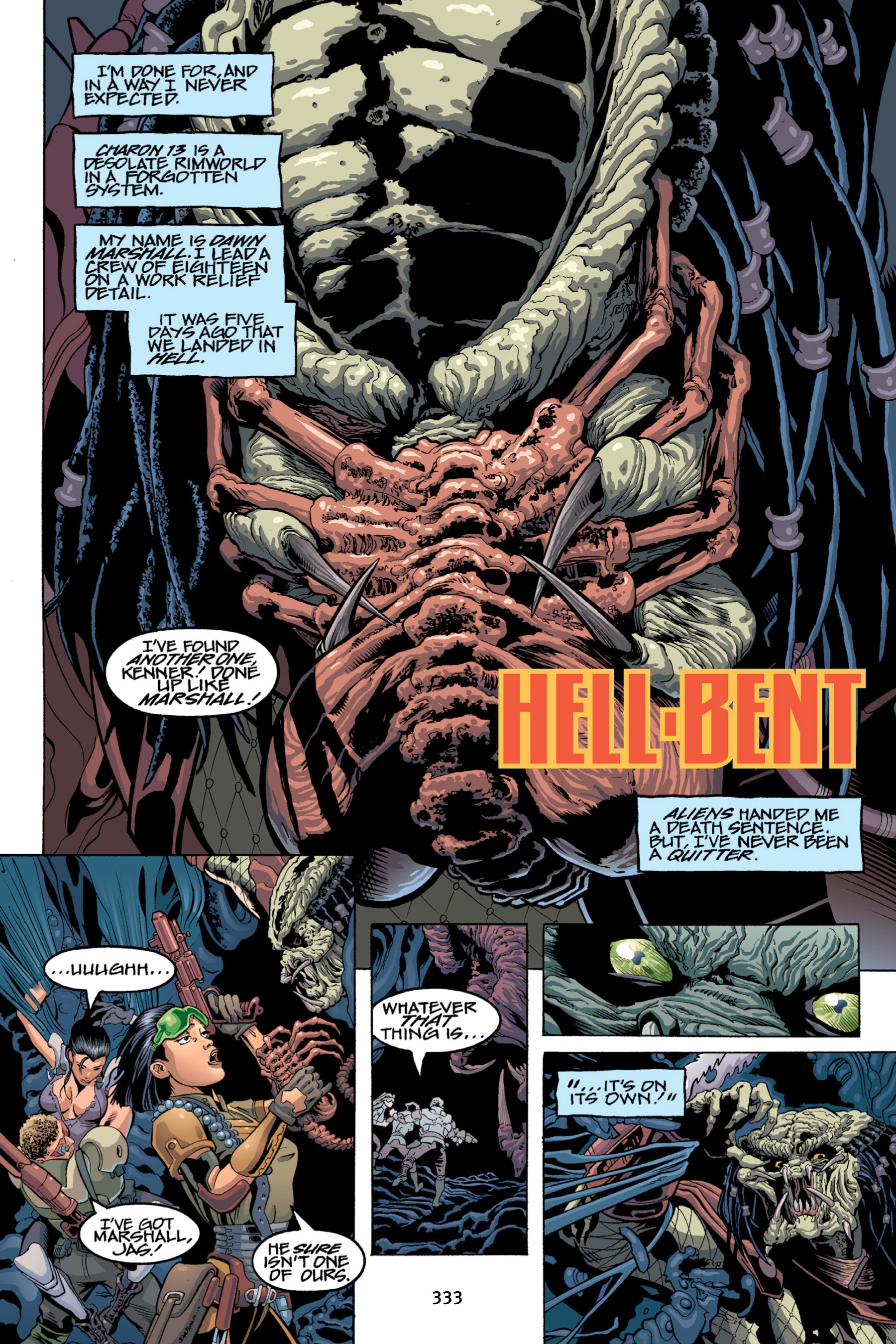 Read online Aliens vs. Predator Omnibus comic -  Issue # _TPB 2 Part 3 - 108