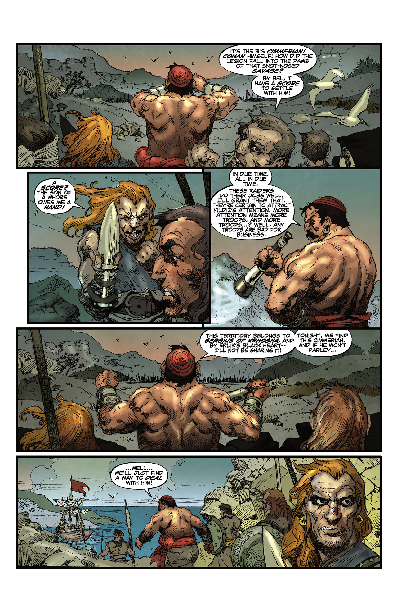 Read online Conan The Cimmerian comic -  Issue #19 - 23