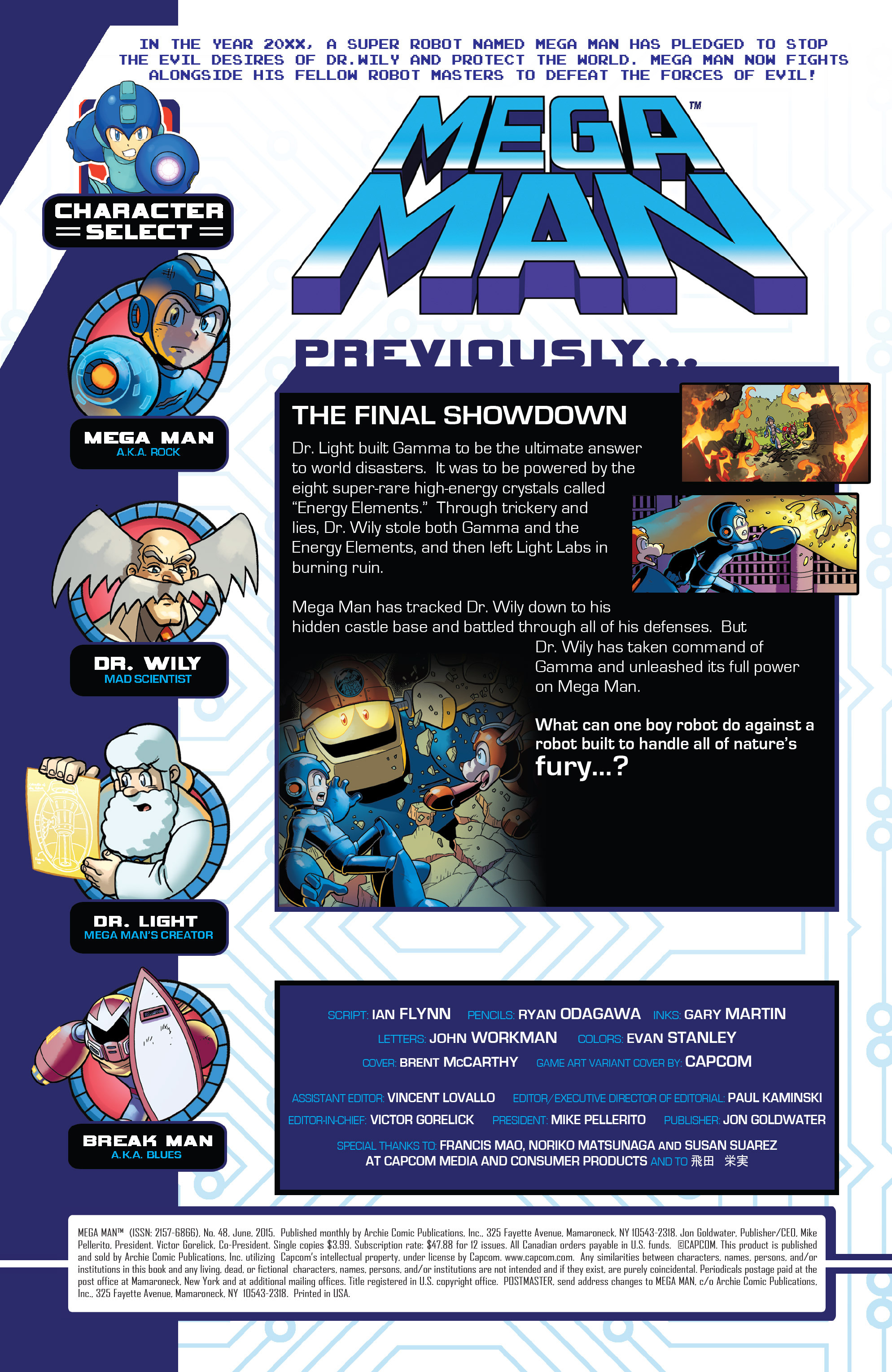 Read online Mega Man comic -  Issue #48 - 2