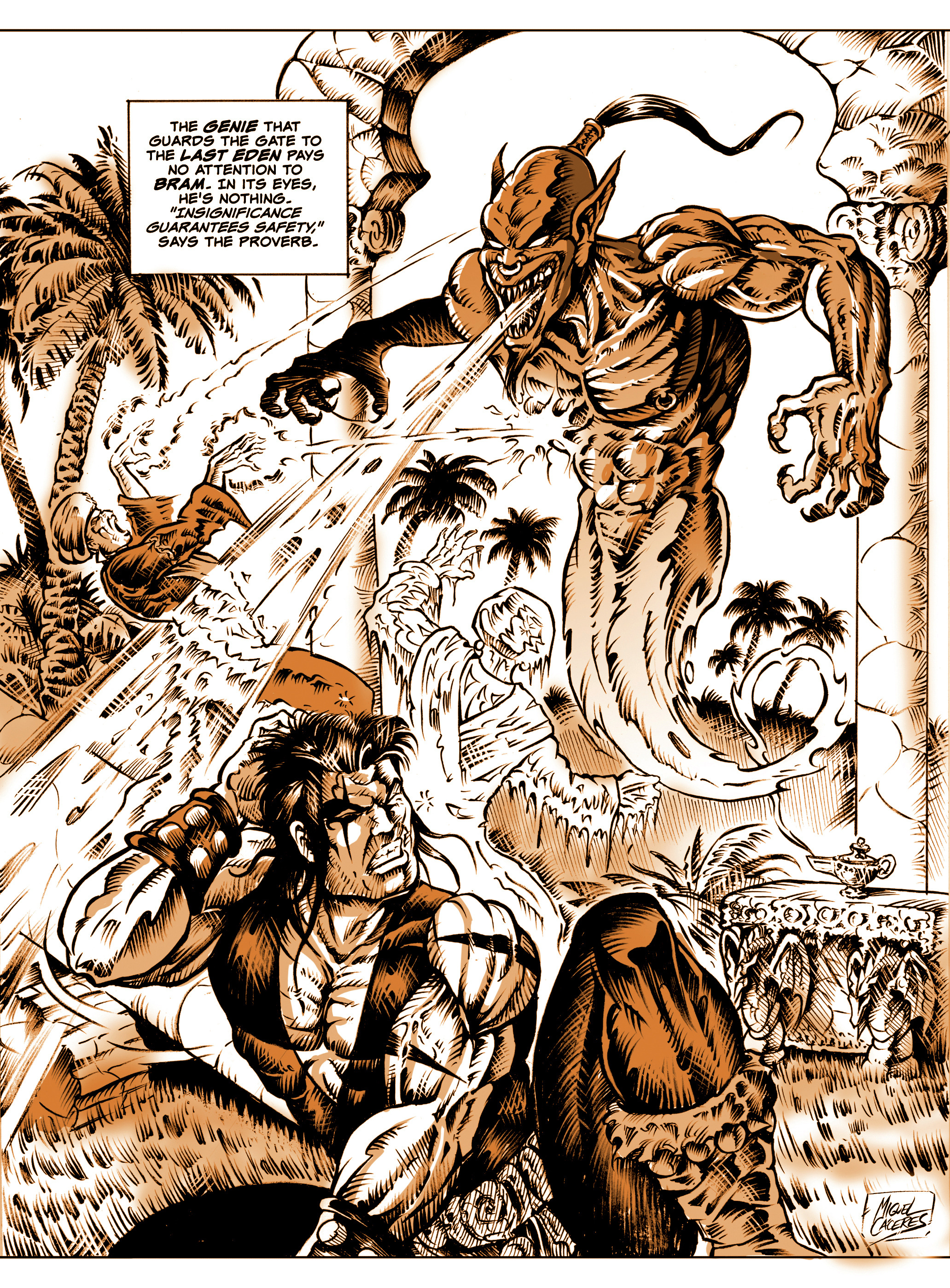 Read online Bram the Yacoi comic -  Issue #1 - 28