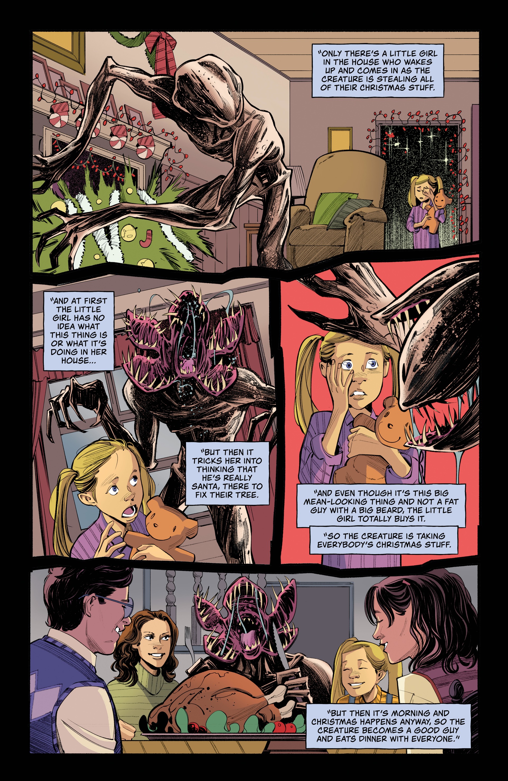 Read online Stranger Things Holiday Specials comic -  Issue # TPB - 52