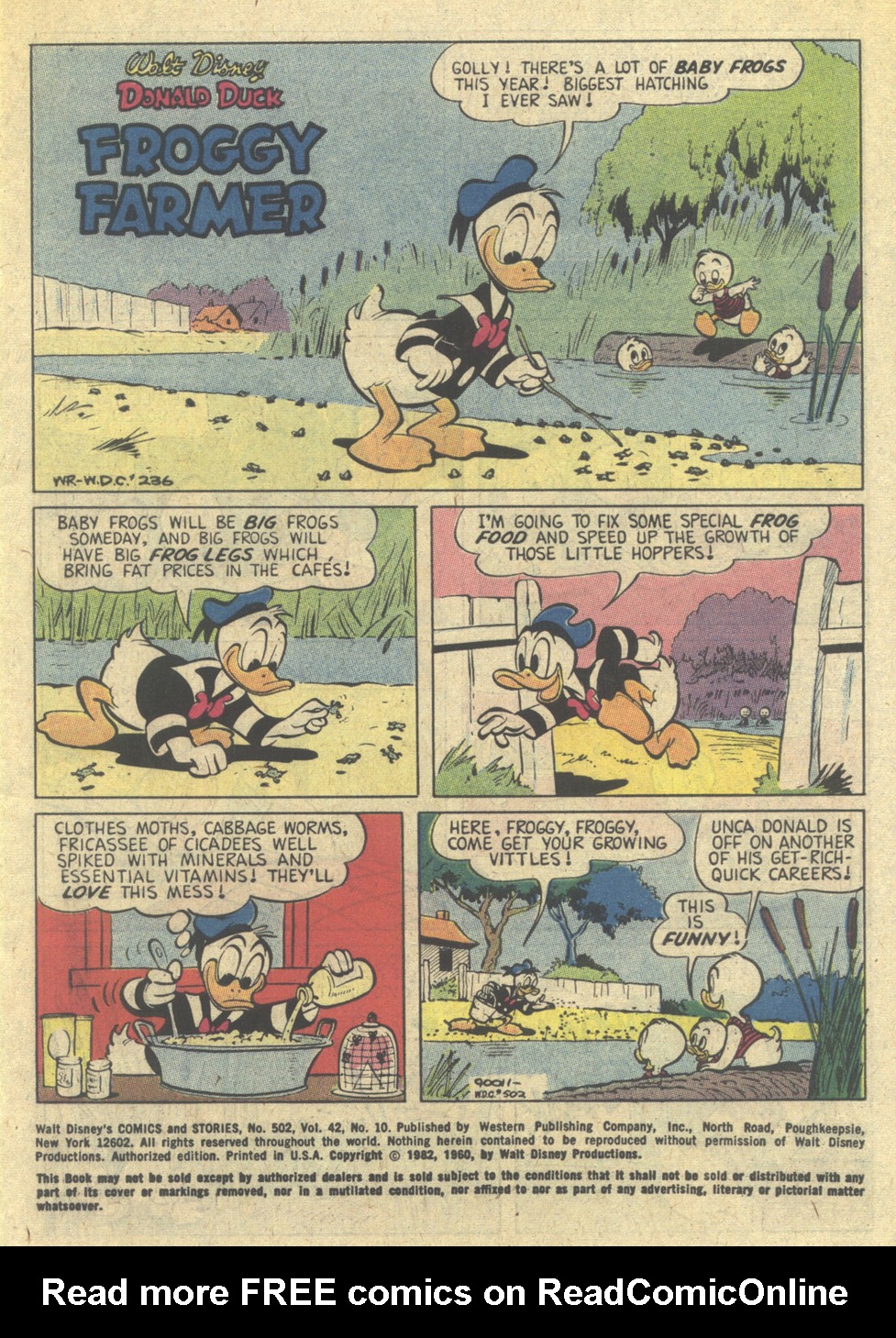 Read online Walt Disney's Comics and Stories comic -  Issue #502 - 3
