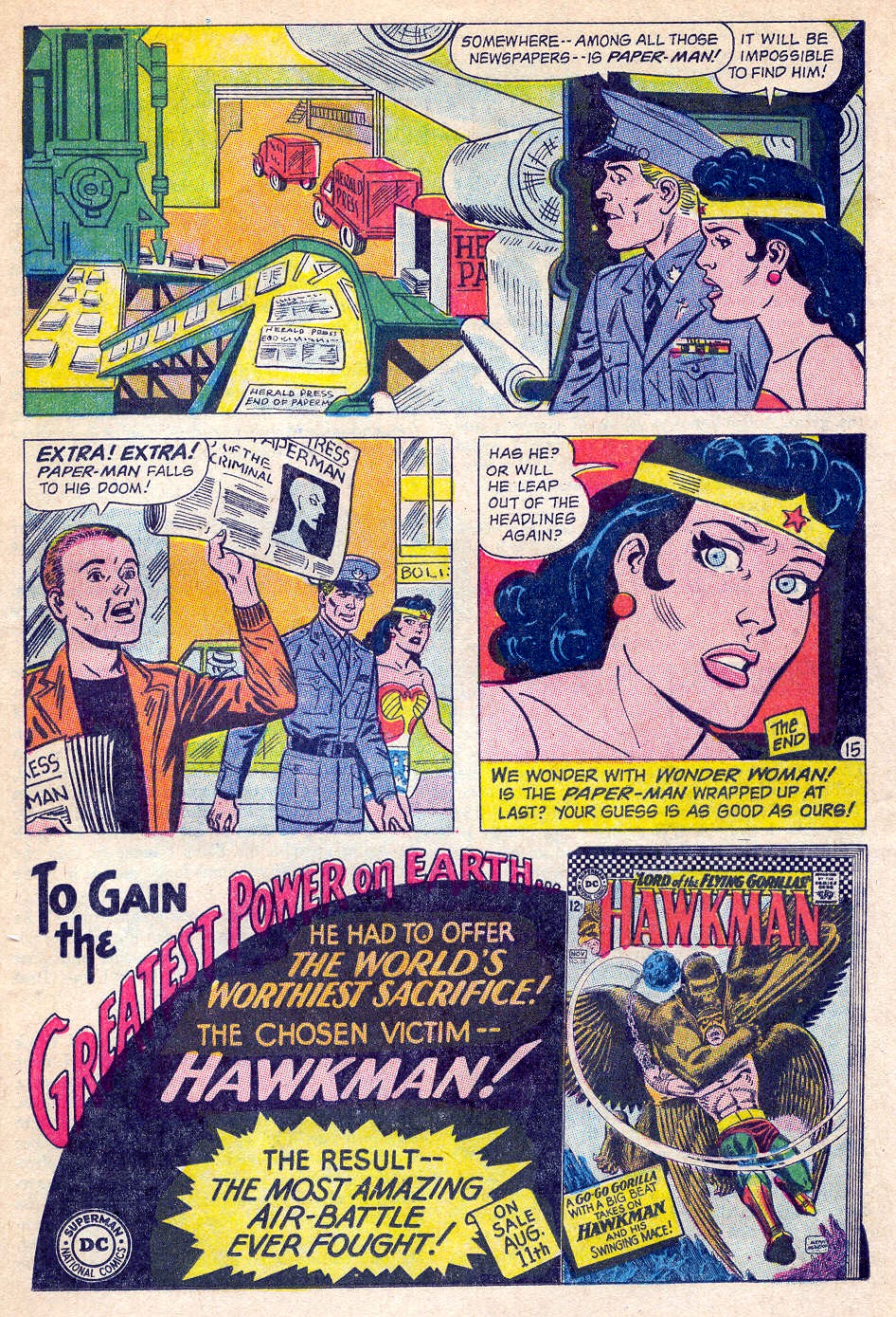 Read online Wonder Woman (1942) comic -  Issue #165 - 21