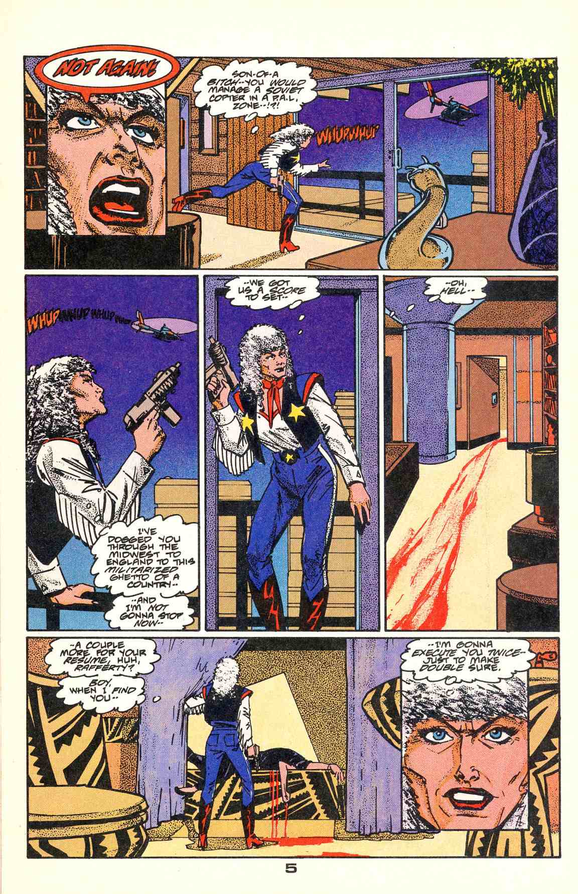 Read online Howard Chaykin's American Flagg comic -  Issue #9 - 7