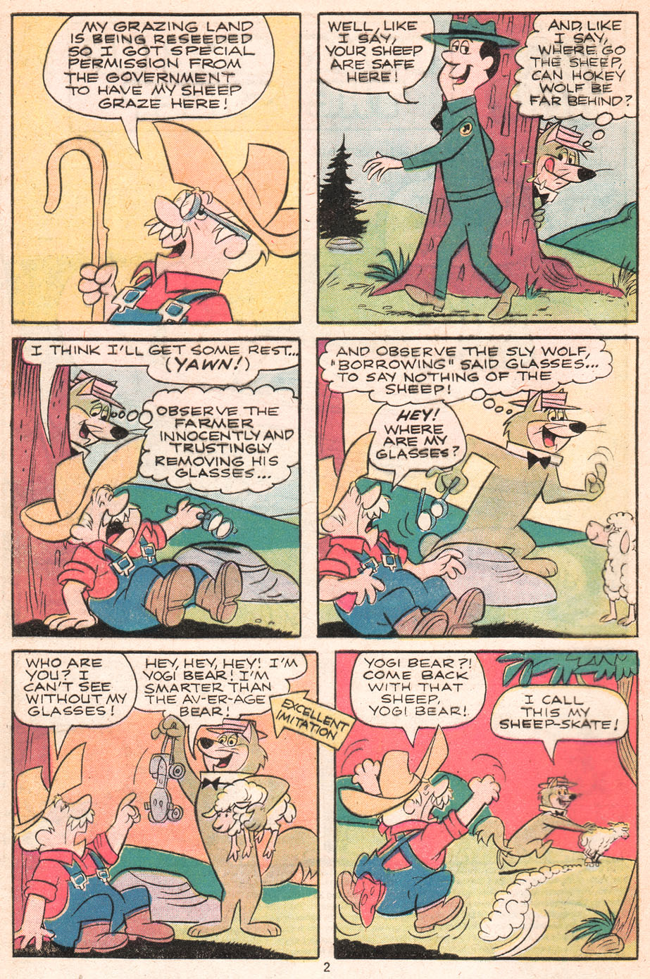 Read online Yogi Bear comic -  Issue #4 - 4