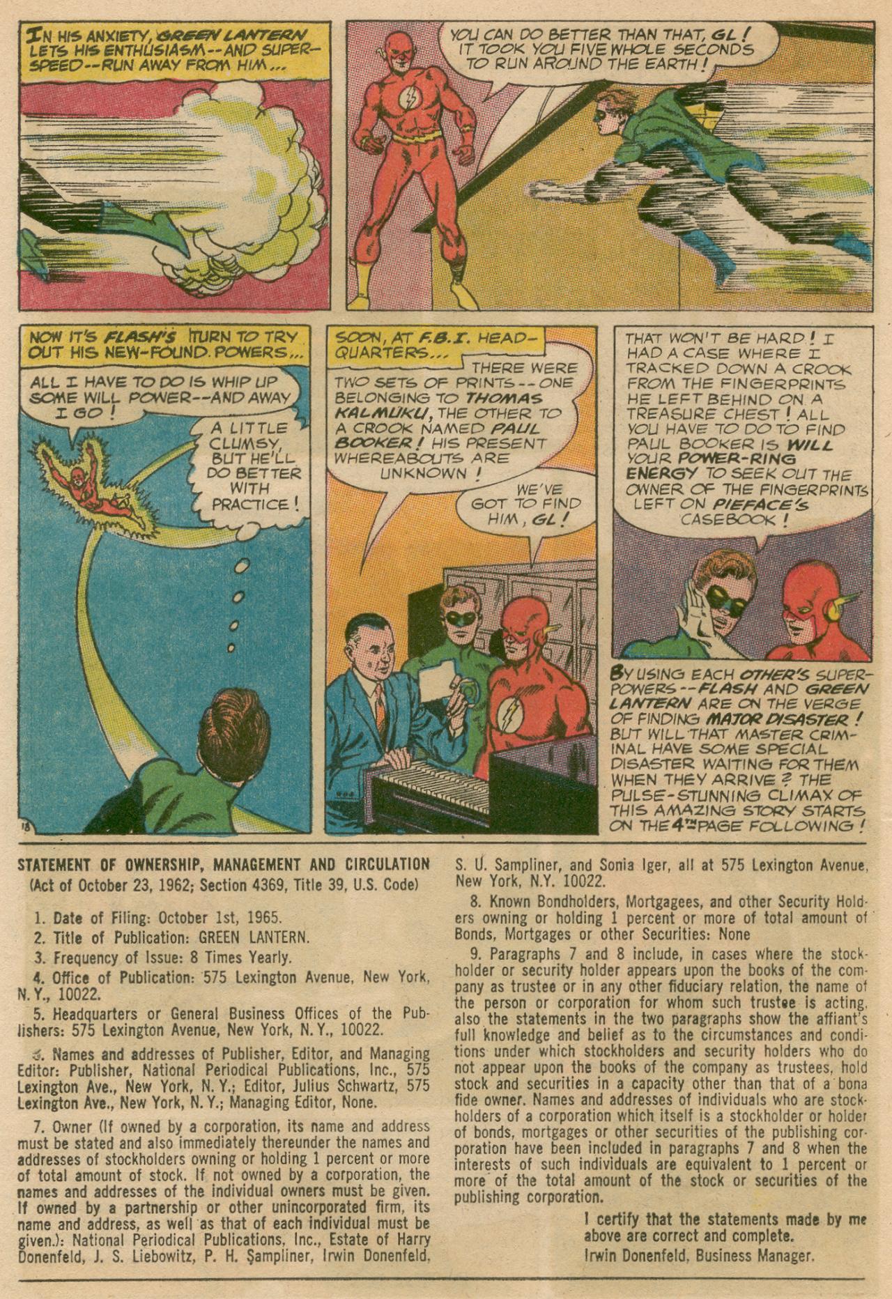 Read online Green Lantern (1960) comic -  Issue #43 - 24