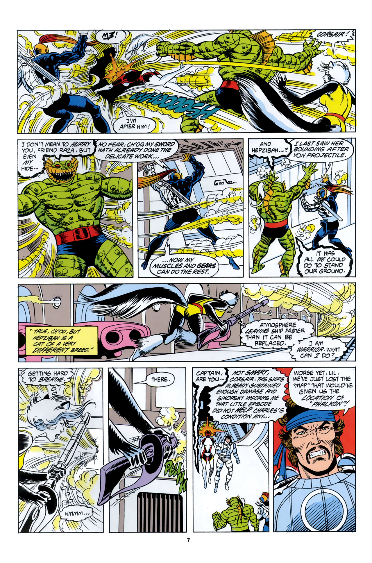 Read online X-Men Spotlight On...Starjammers comic -  Issue #1 - 9