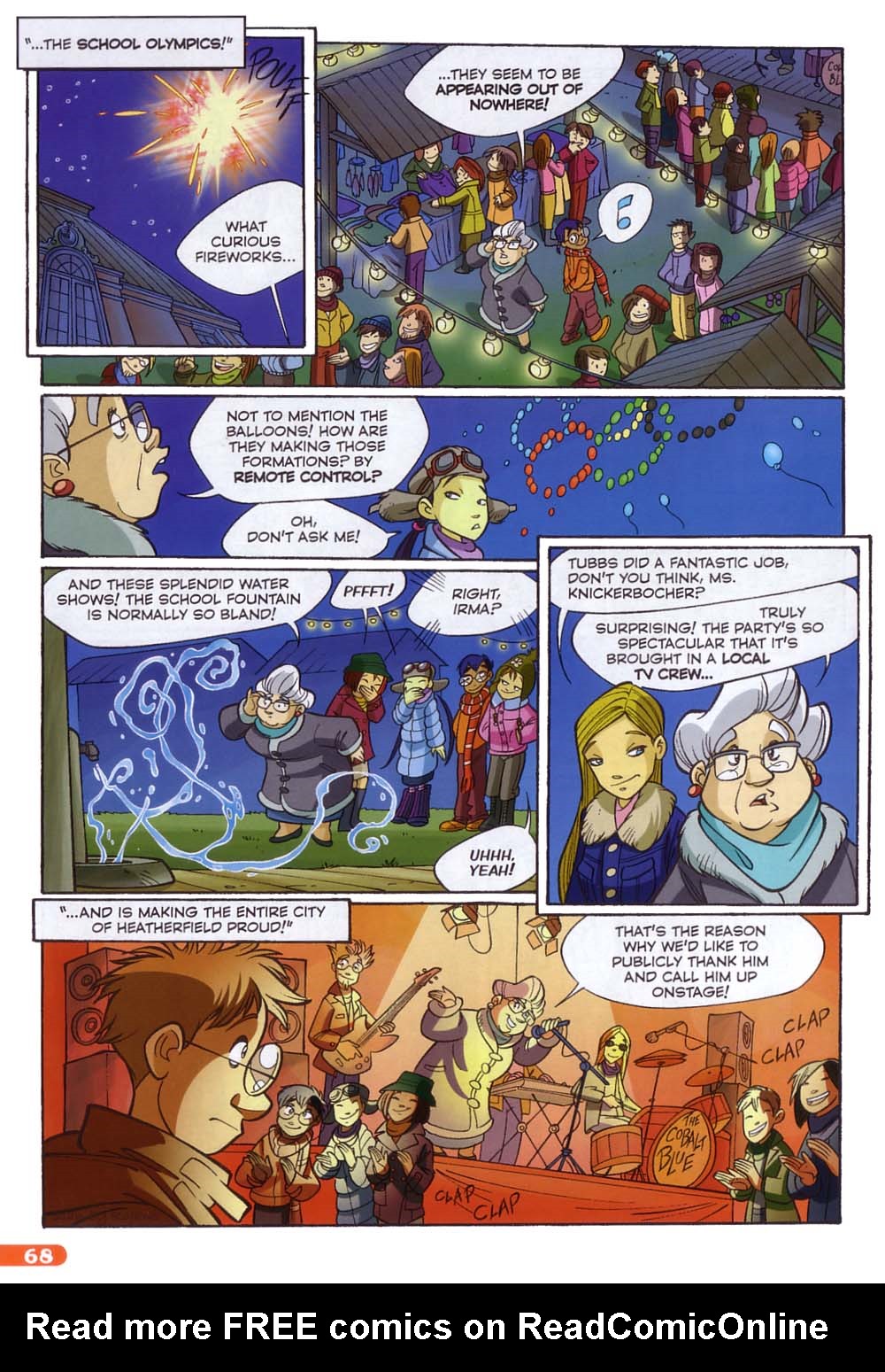 Read online W.i.t.c.h. comic -  Issue #69 - 58