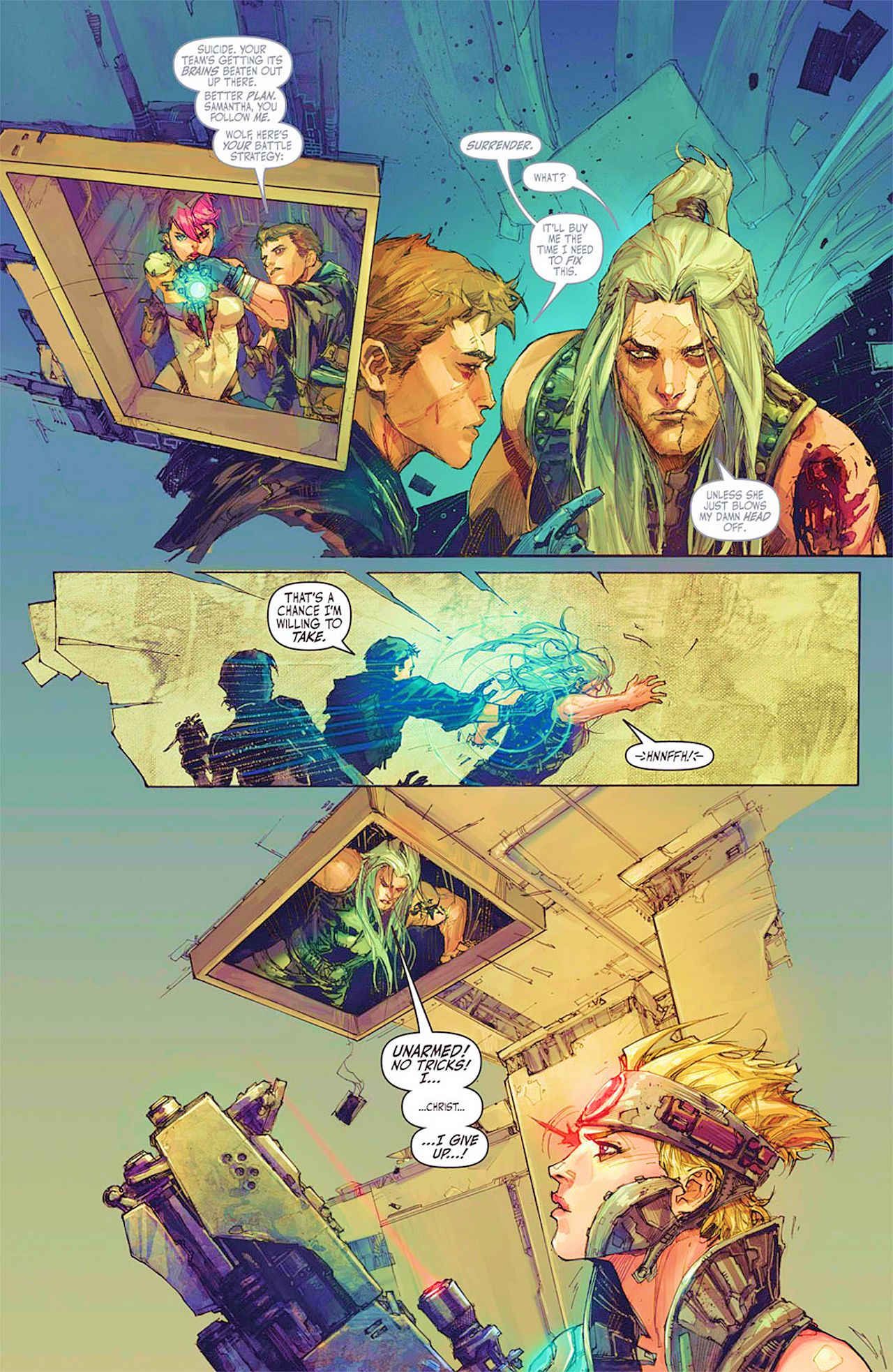 Read online CyberForce/Hunter-Killer comic -  Issue #2 - 8