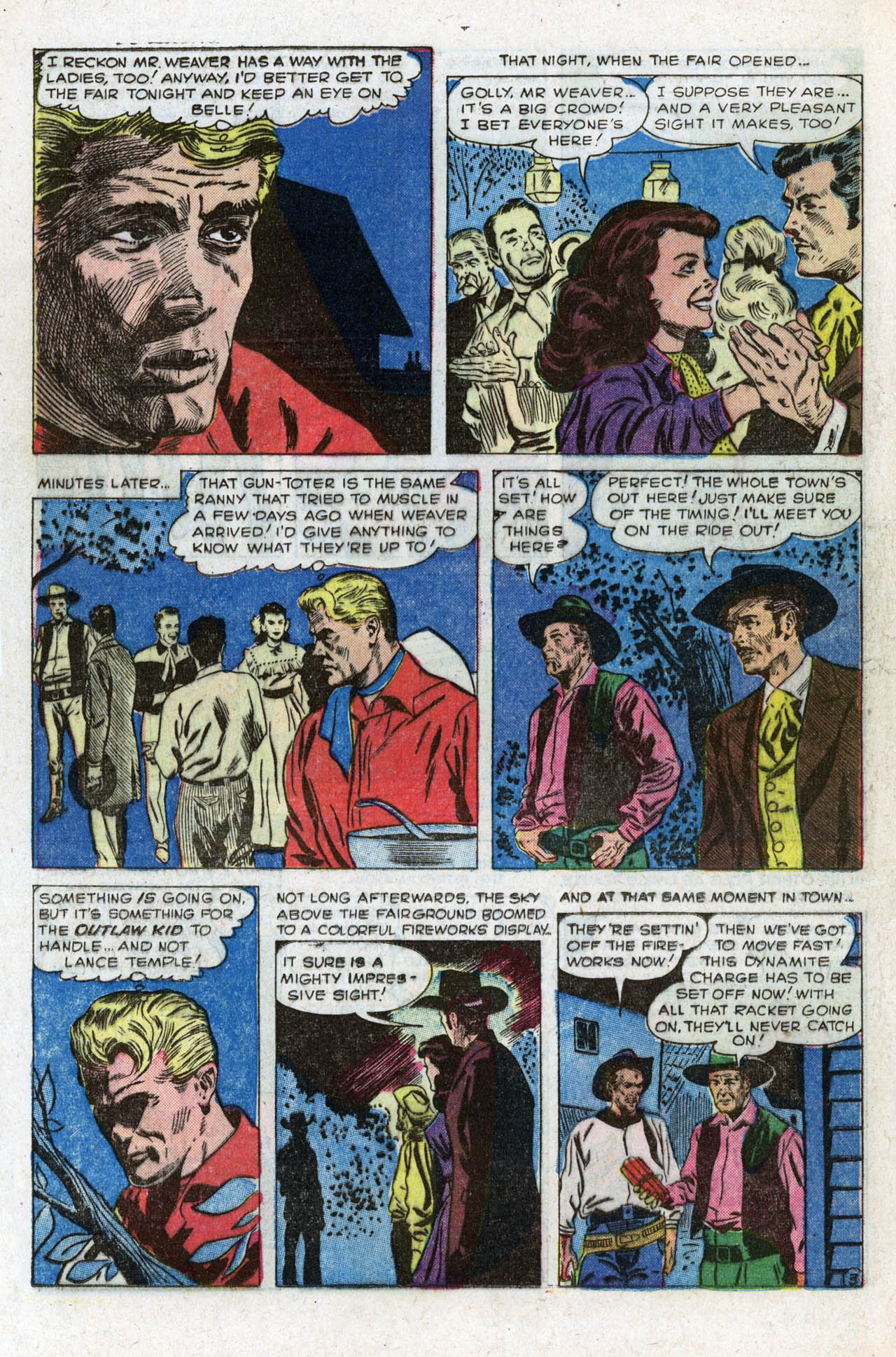 Read online The Outlaw Kid (1954) comic -  Issue #11 - 12