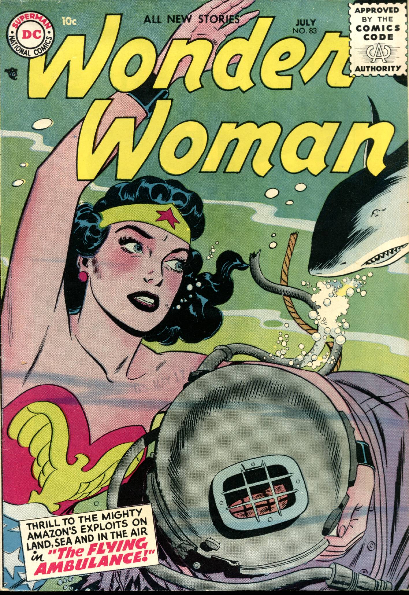 Read online Wonder Woman (1942) comic -  Issue #83 - 1